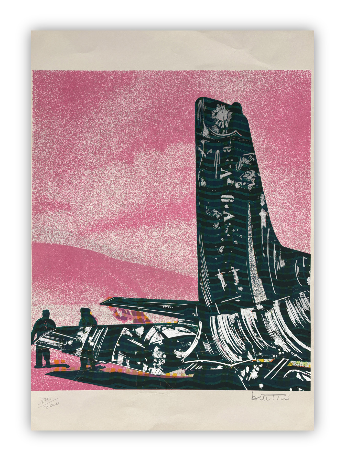 GIANNI BERTINI (1922-2010) - Senza Titolo, 1971
