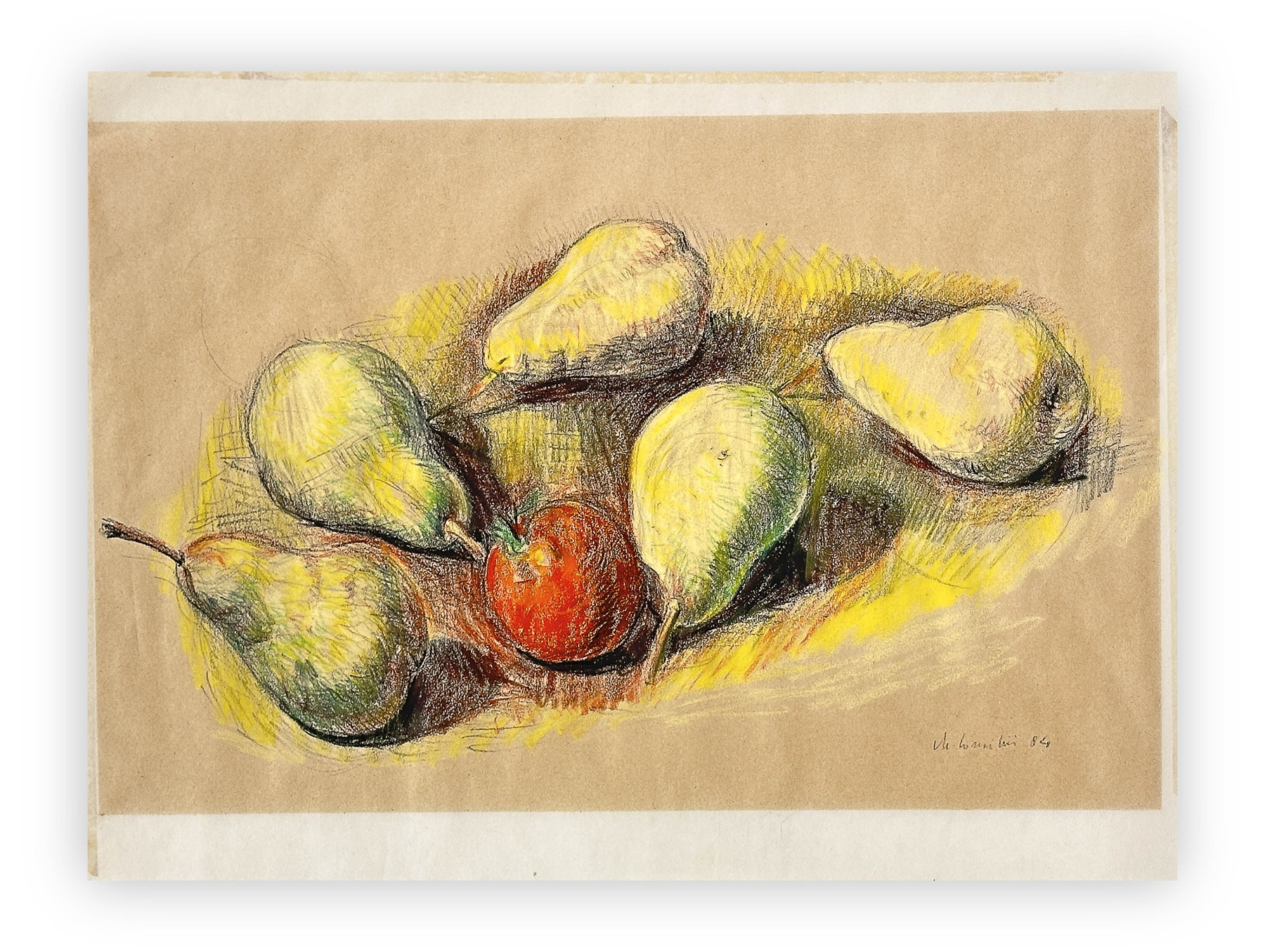 ETTORE DECONCILIIS (1941) - Senza Titolo, 1984