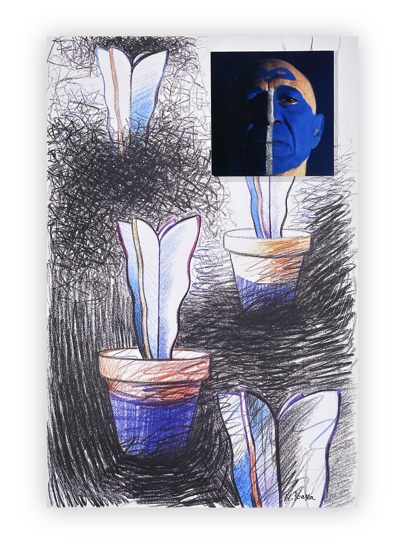 MICHELE ZAZA (1948) - Arborescenza terrestre, 2025