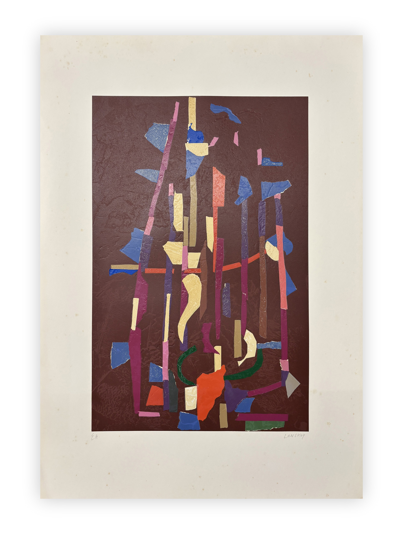 ANDRÉ LANSKOY (1902-1976) - Journal d'un fou