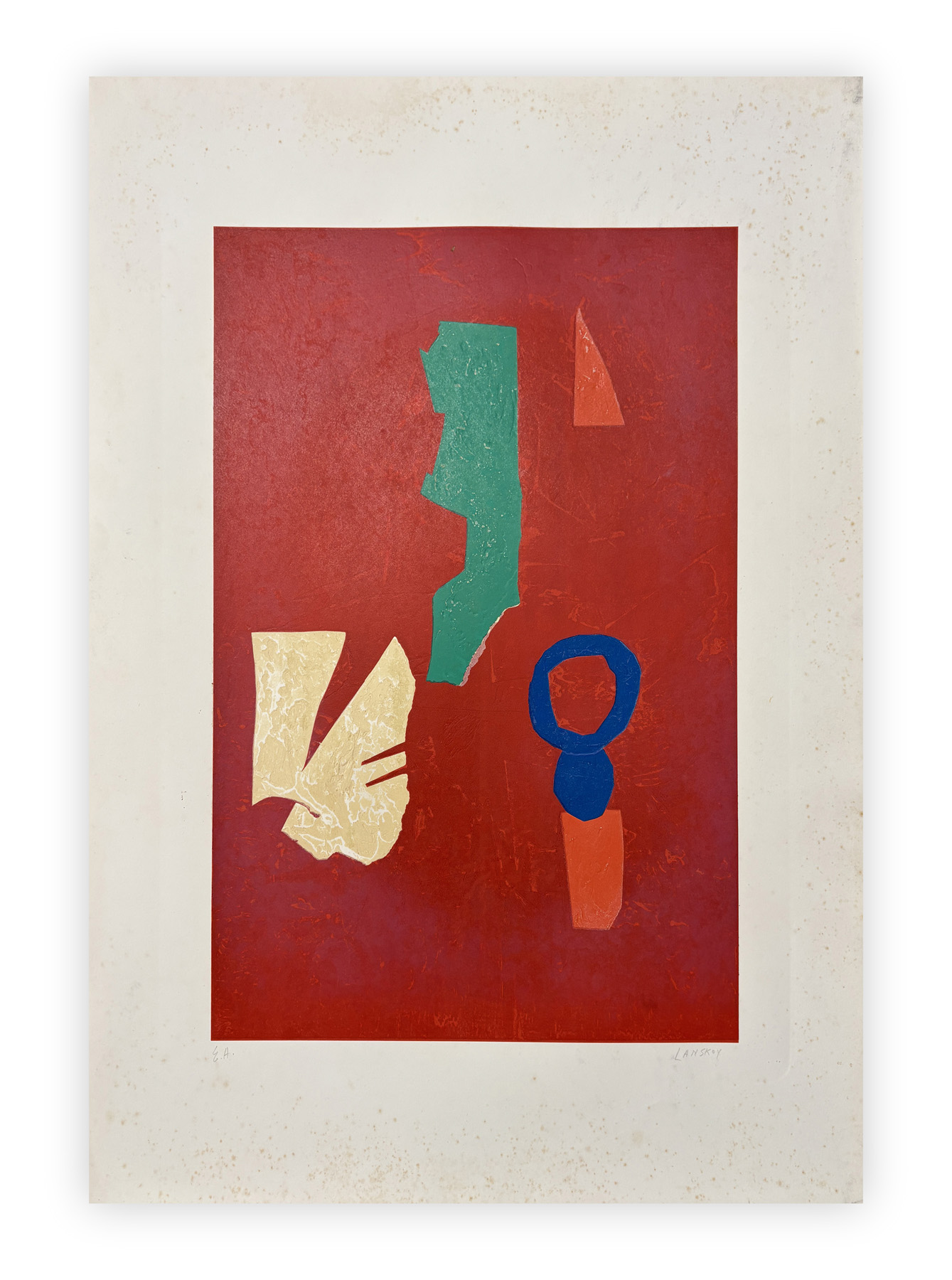 ANDRÉ LANSKOY (1902-1976) - Journal d'un fou