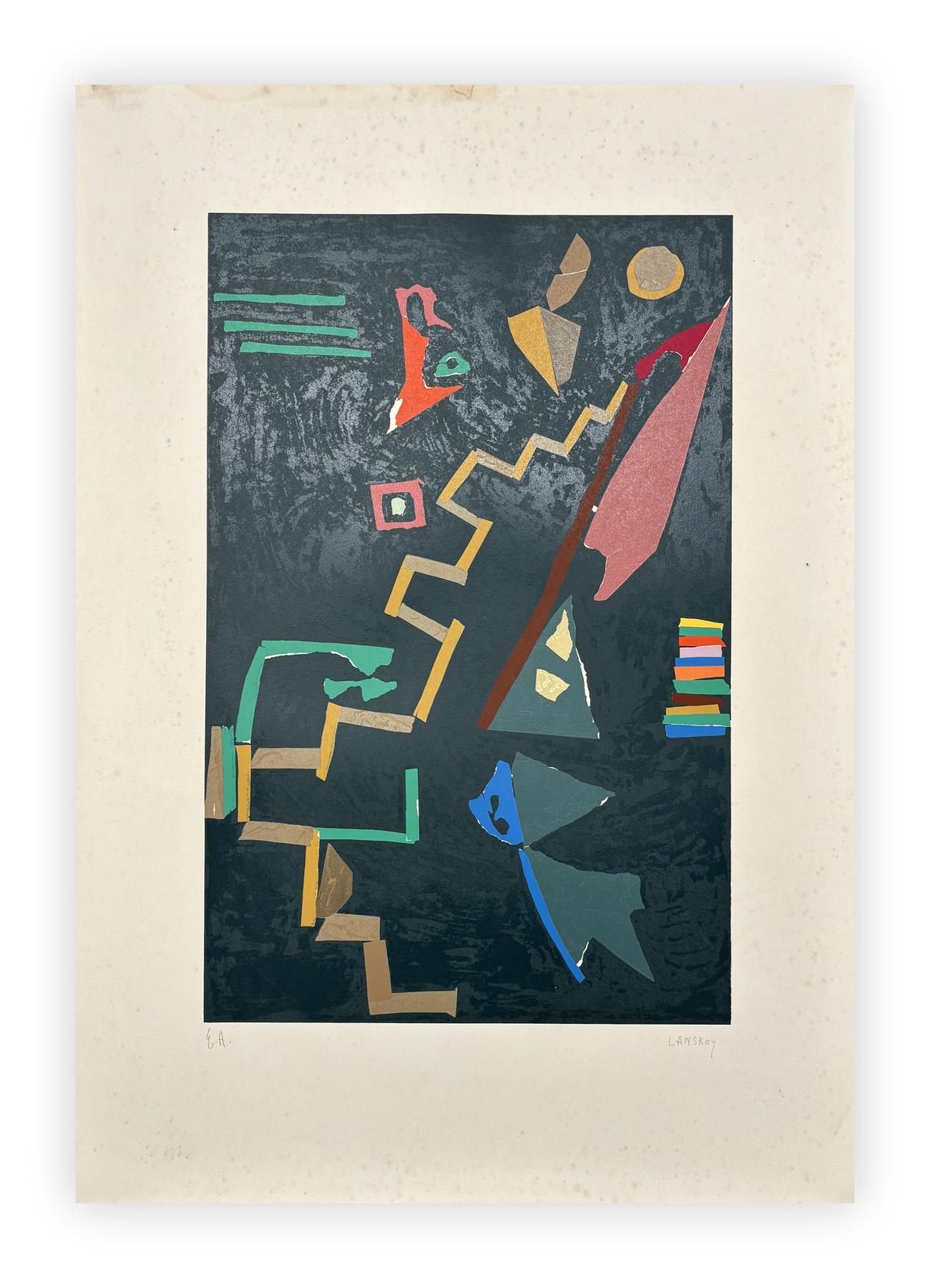 ANDRÉ LANSKOY (1902-1976) - Journal d'un fou