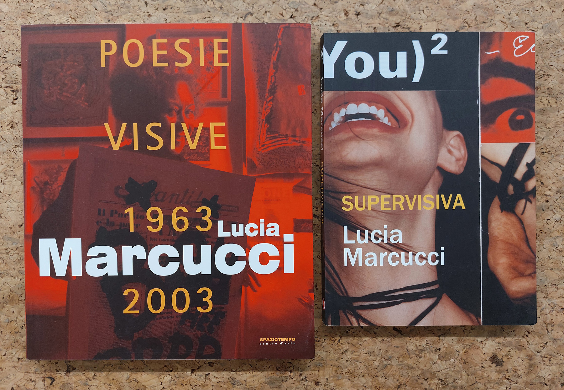 POESIA VISIVA (LUCIA MARCUCCI) - Lotto unico di 2 cataloghi