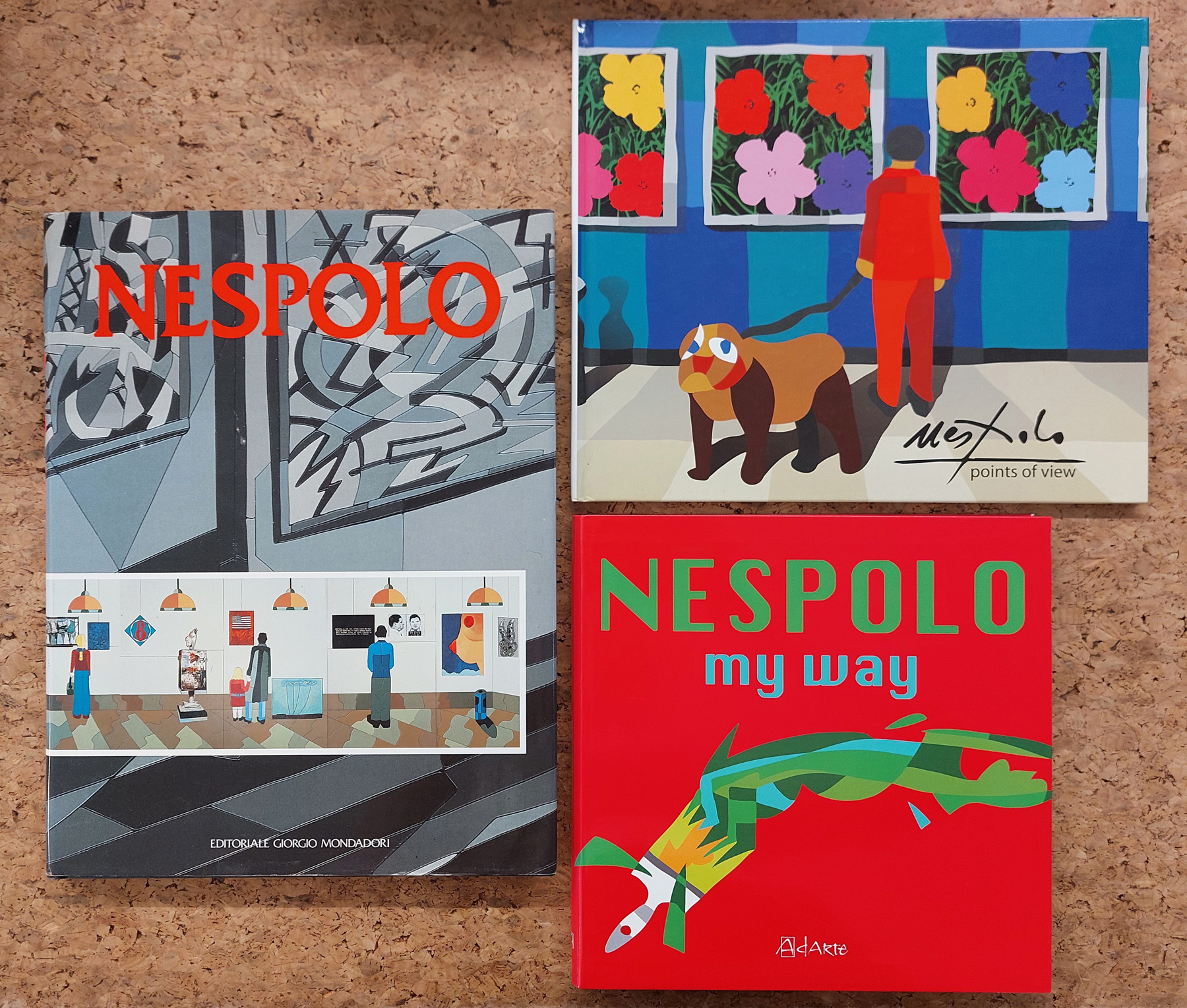 UGO NESPOLO  - Lotto unico di 3 cataloghi