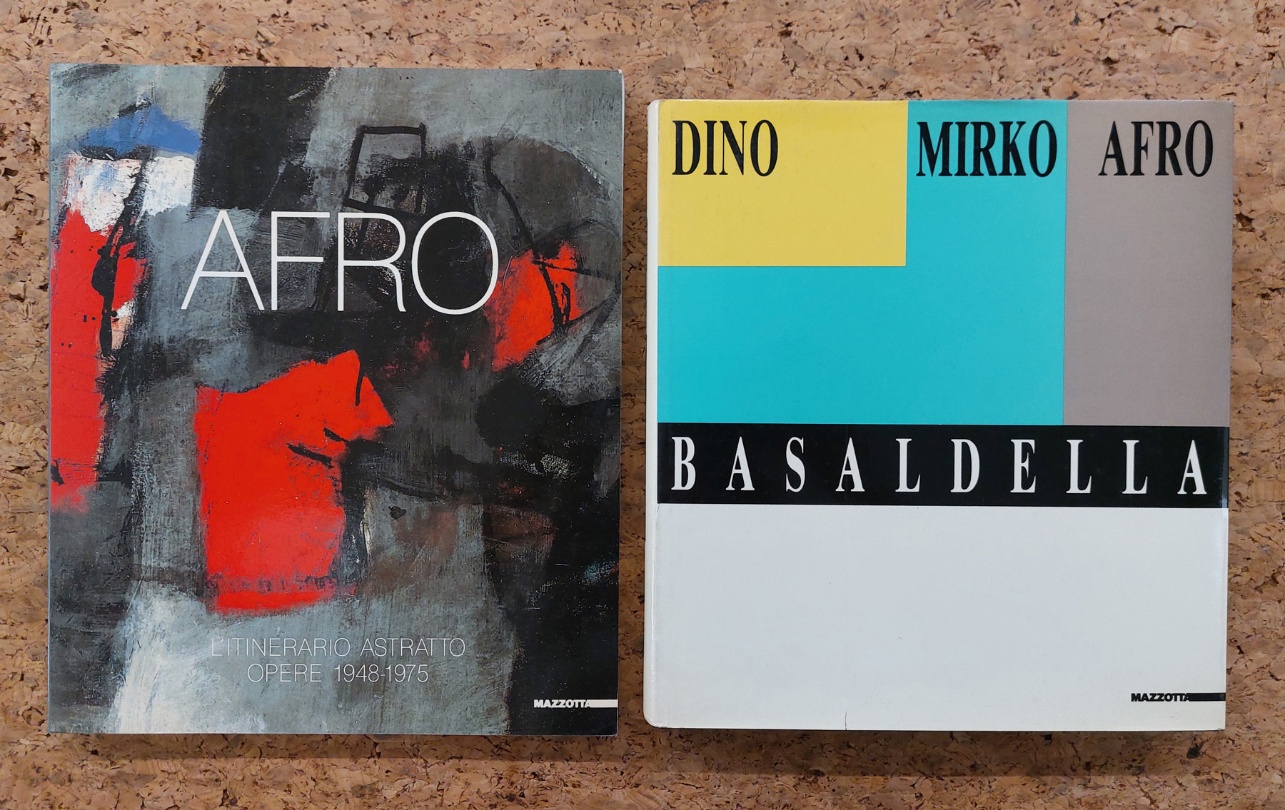 AFRO BASALDELLA - Lotto unico di 2 cataloghi: