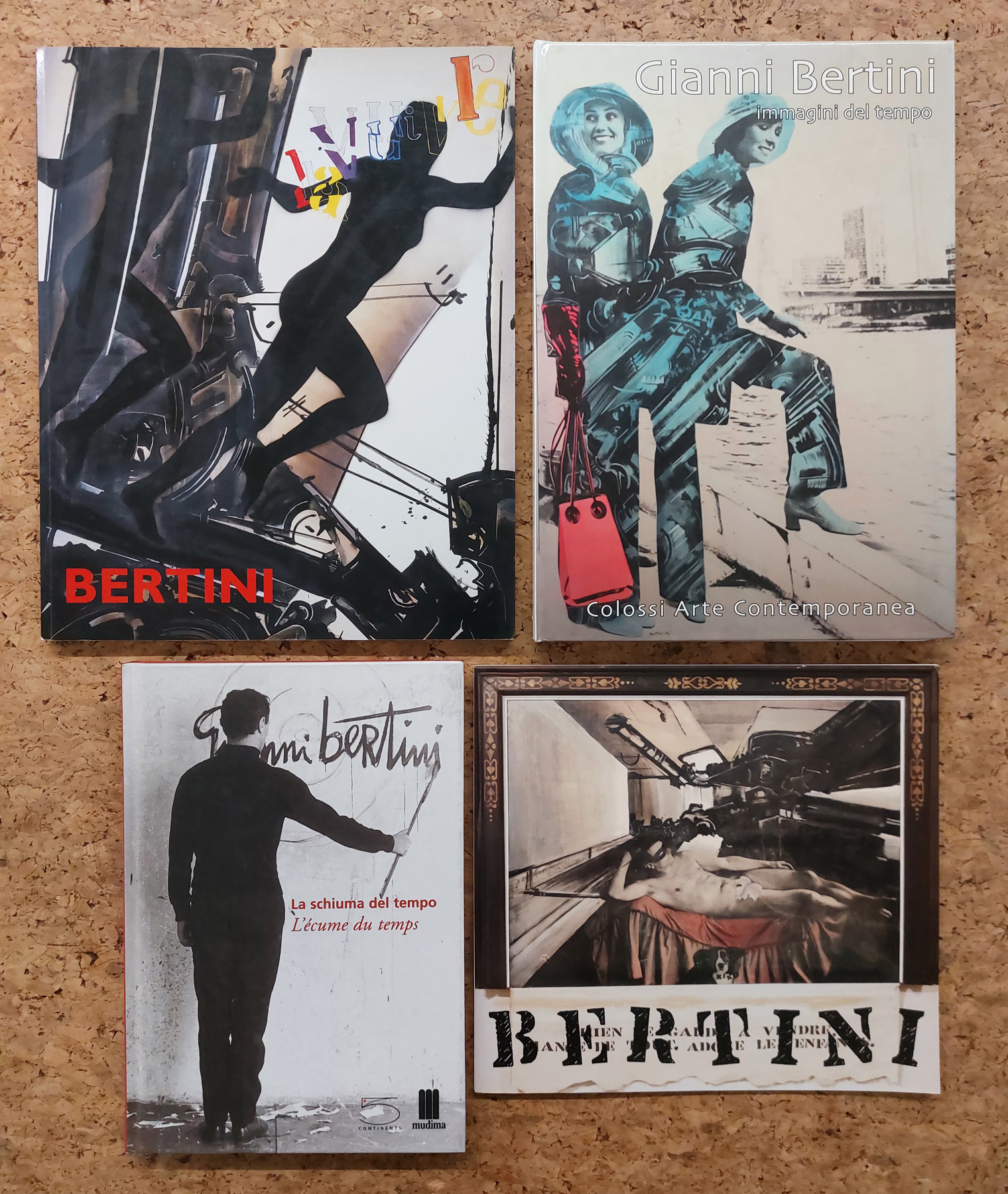 GIANNI BERTINI - Lotto unico di 4 cataloghi: