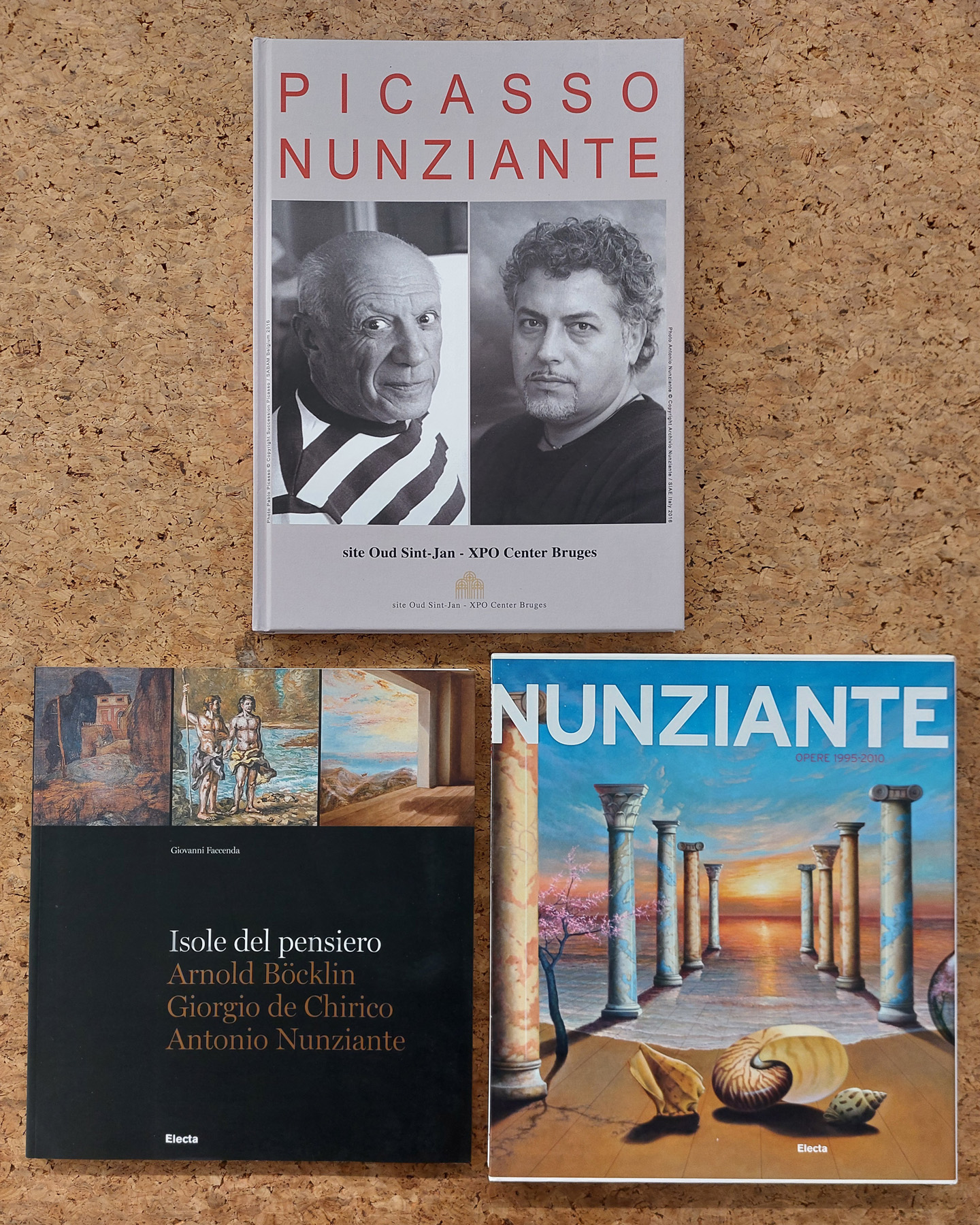ANTONIO NUNZIANTE  - Lotto unico di 3 cataloghi