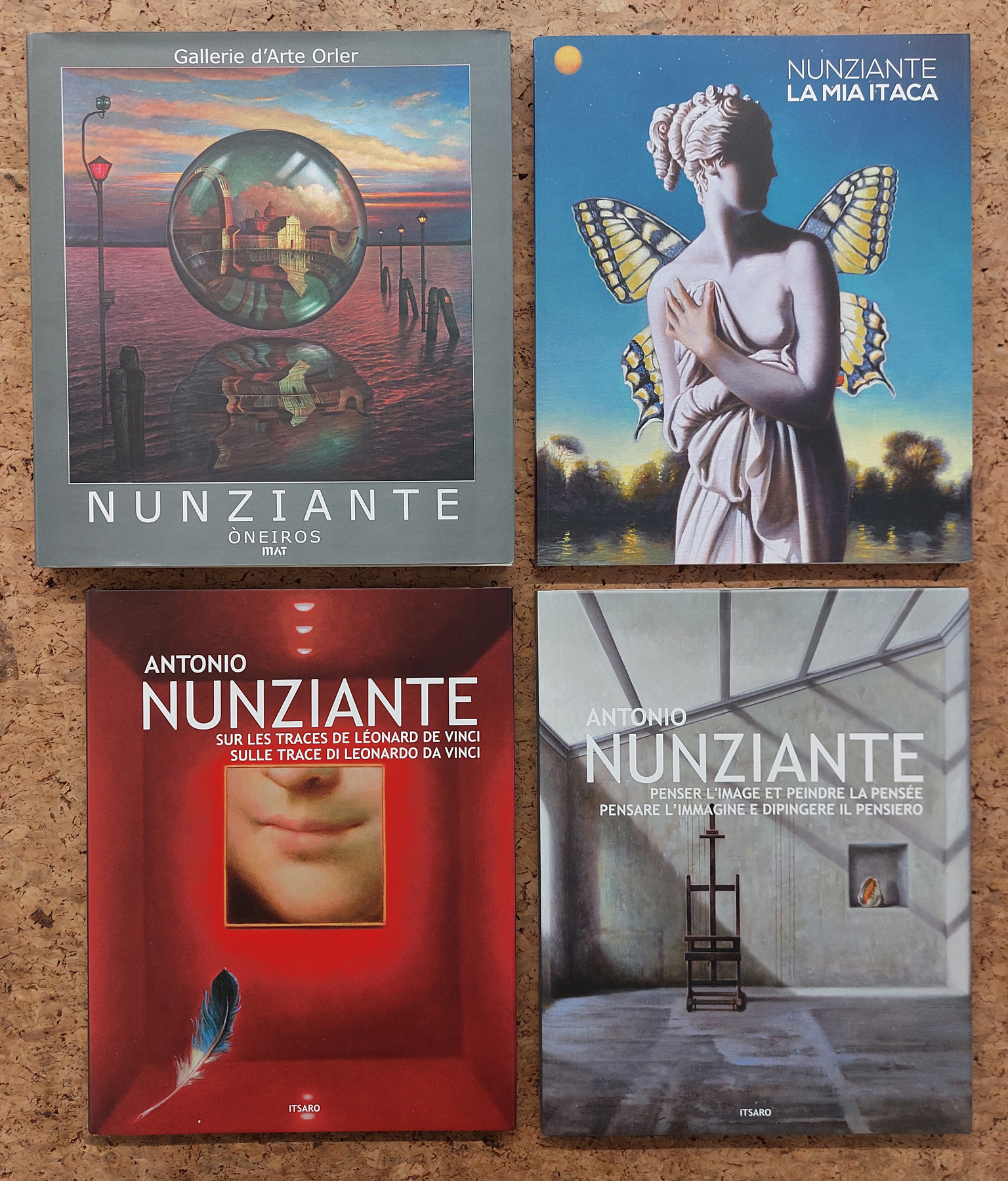 ANTONIO NUNZIANTE  - Lotto unico di 4 cataloghi