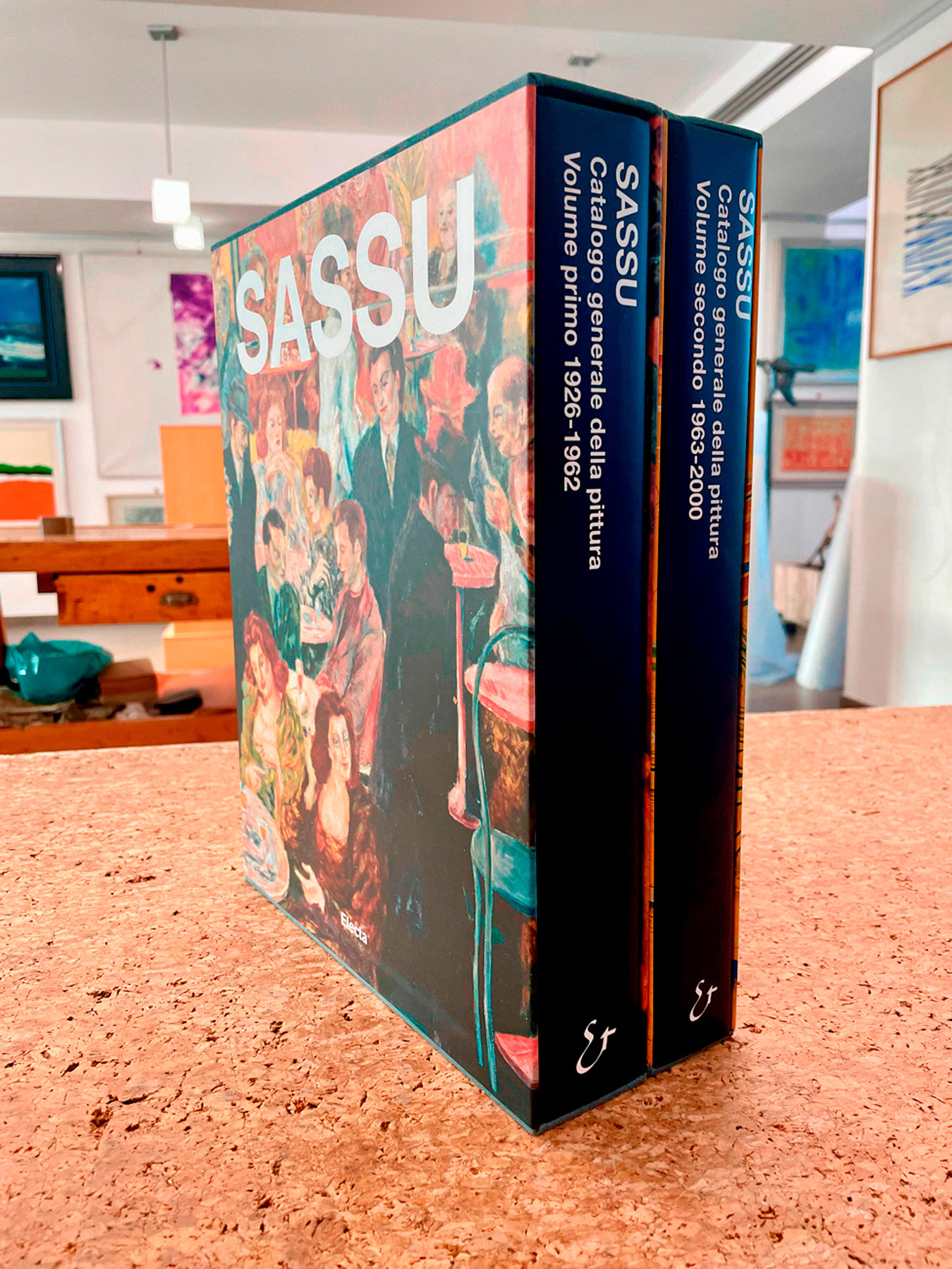 ALIGI SASSU - Lotto unico di 2 cataloghi generali: