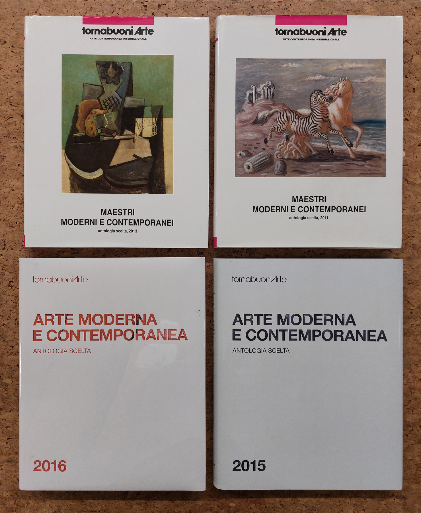 TORNABUONI ARTE - Lotto unico di 4 cataloghi editi dalla Galleria