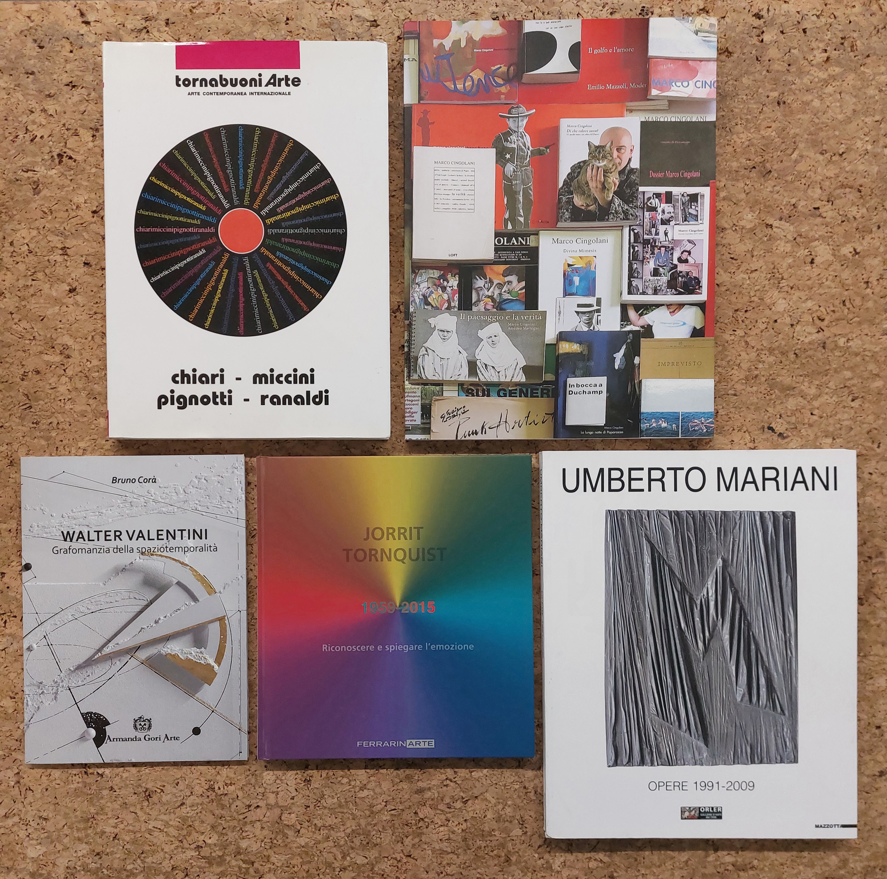 ARTE ITALIANA DEL DOPOGUERRA - Lotto unico di 5 cataloghi