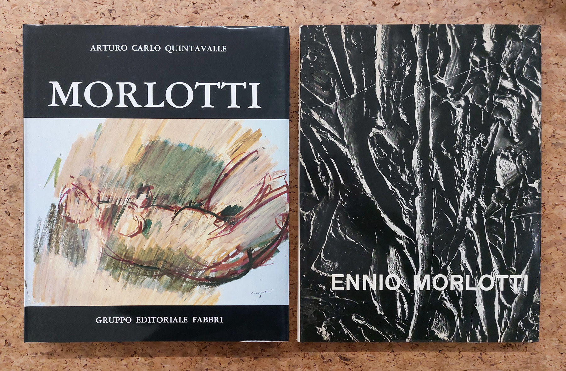 ENNIO MORLOTTI - Lotto unico di 2 cataloghi