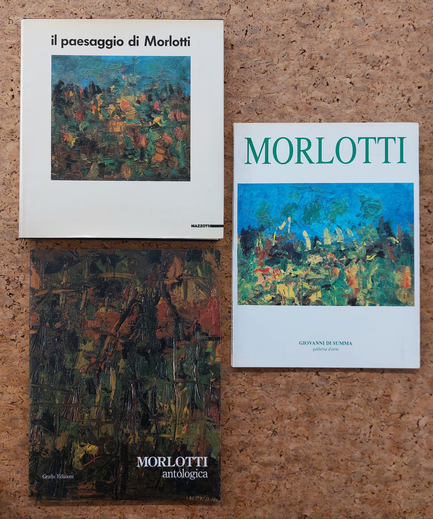 ENNIO MORLOTTI - Lotto unico di 3 cataloghi