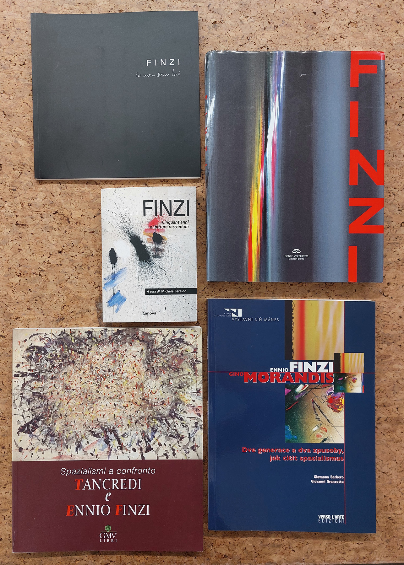 ENNIO FINZI  - Lotto unico di 5 cataloghi