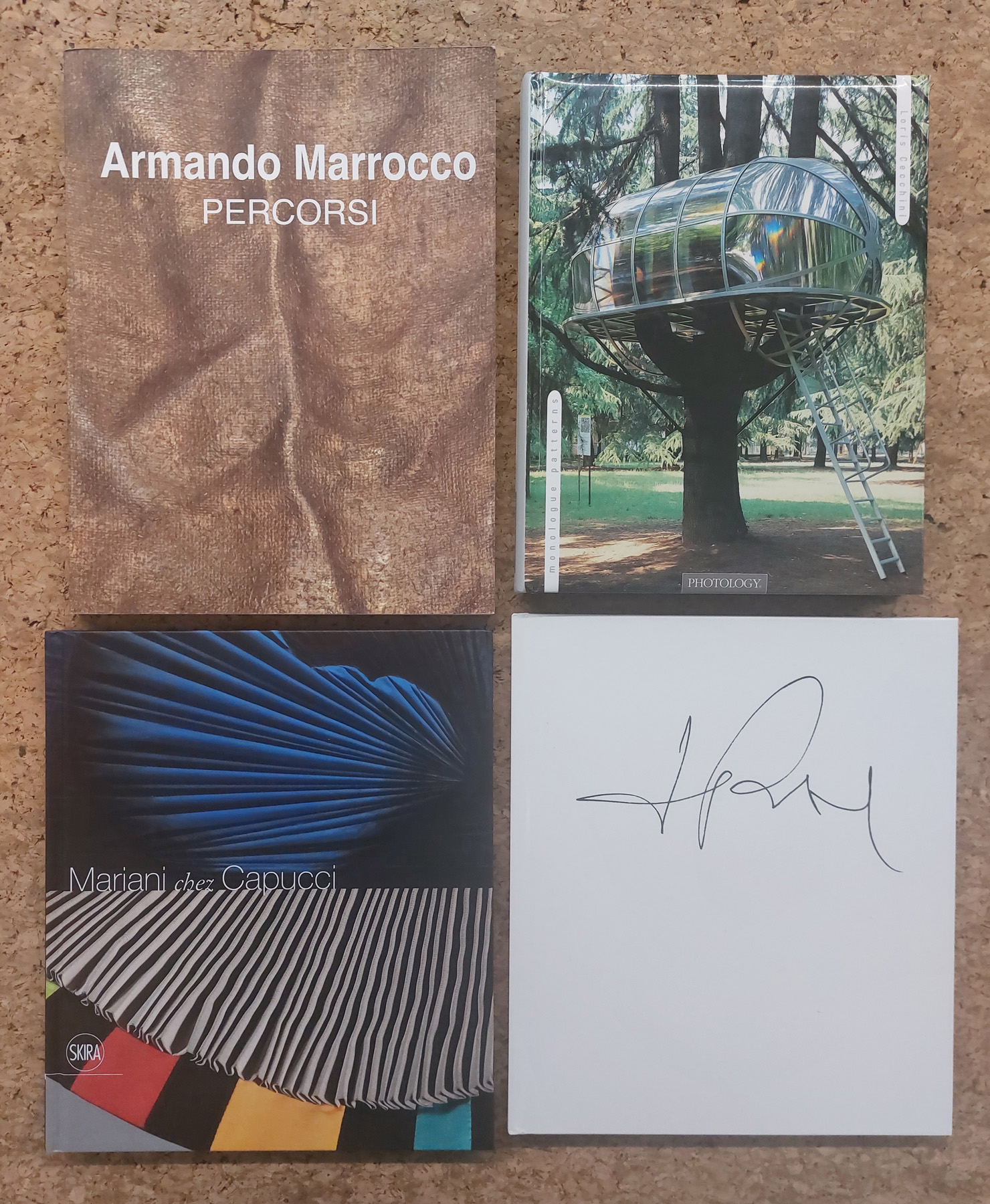 ARTE CONTEMPORANEA ITALIANA - Lotto unico di 4 cataloghi