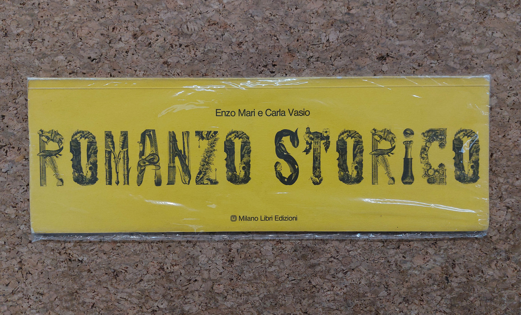 EDIZIONI D'ARTE (ENZO MARI) - Enzo Mari e Carla Vasio. Romanzo storico, 1974