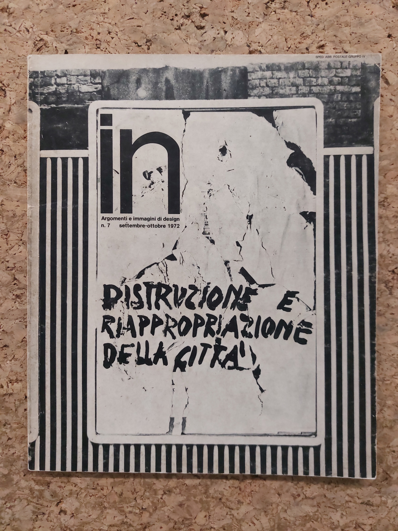 RIVISTE D'ARTE - In. Argomenti e immagini di design. N. 7, 1972