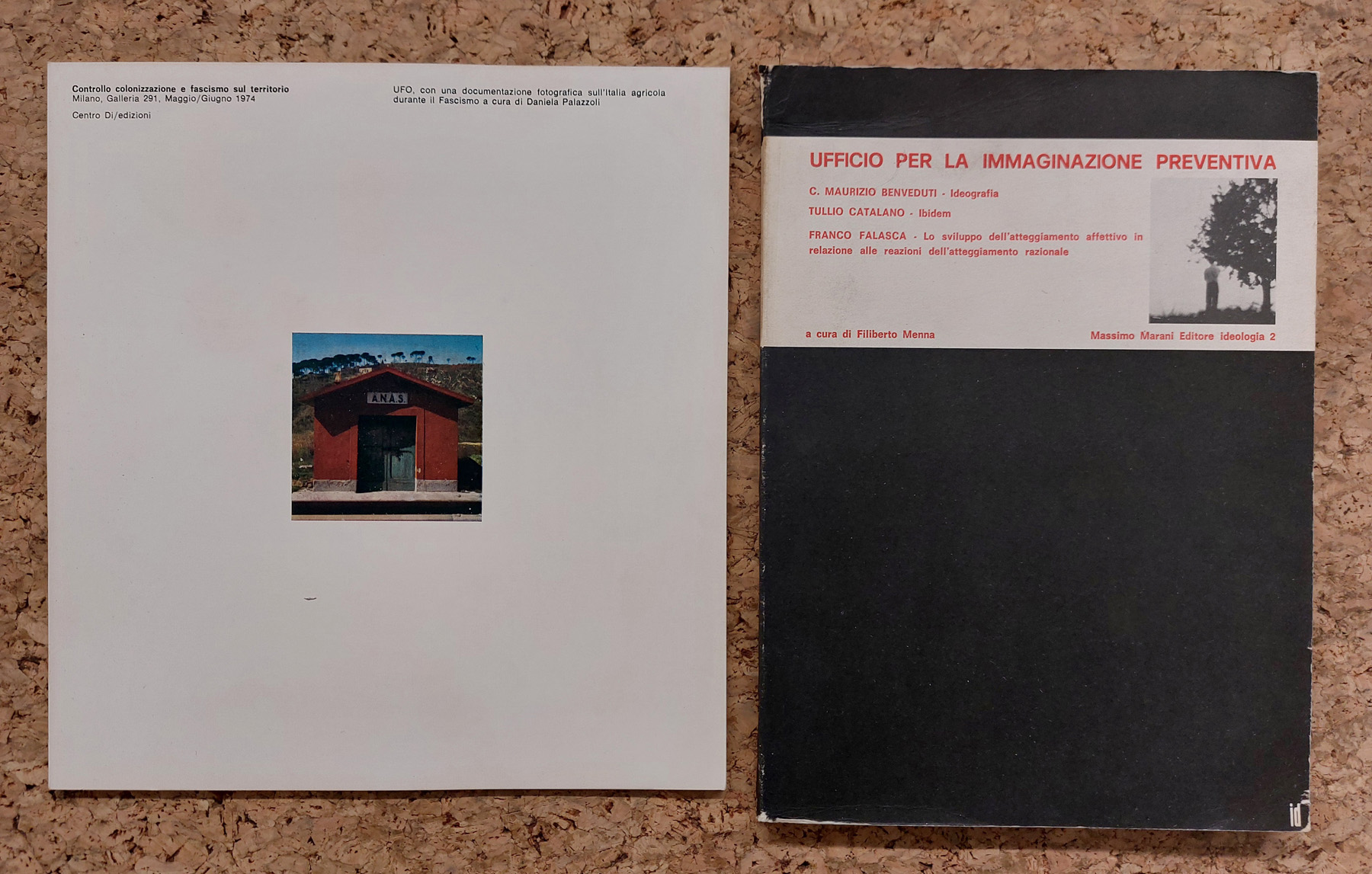 CATALOGHI RARI (ARTE CONCETTUALE) - Lotto unico di 2 rari cataloghi