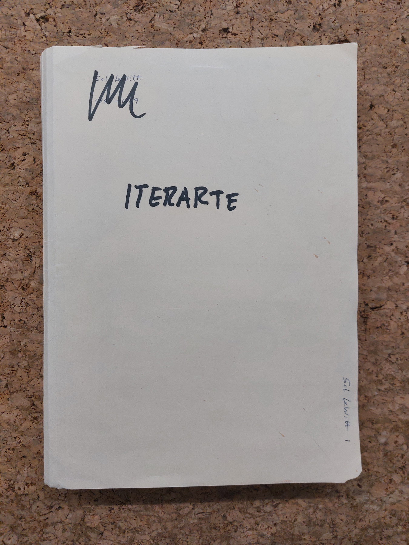RIVISTE D'ARTE (ITERARTE) - Lotto unico di 7 numeri dell'omonima rivista