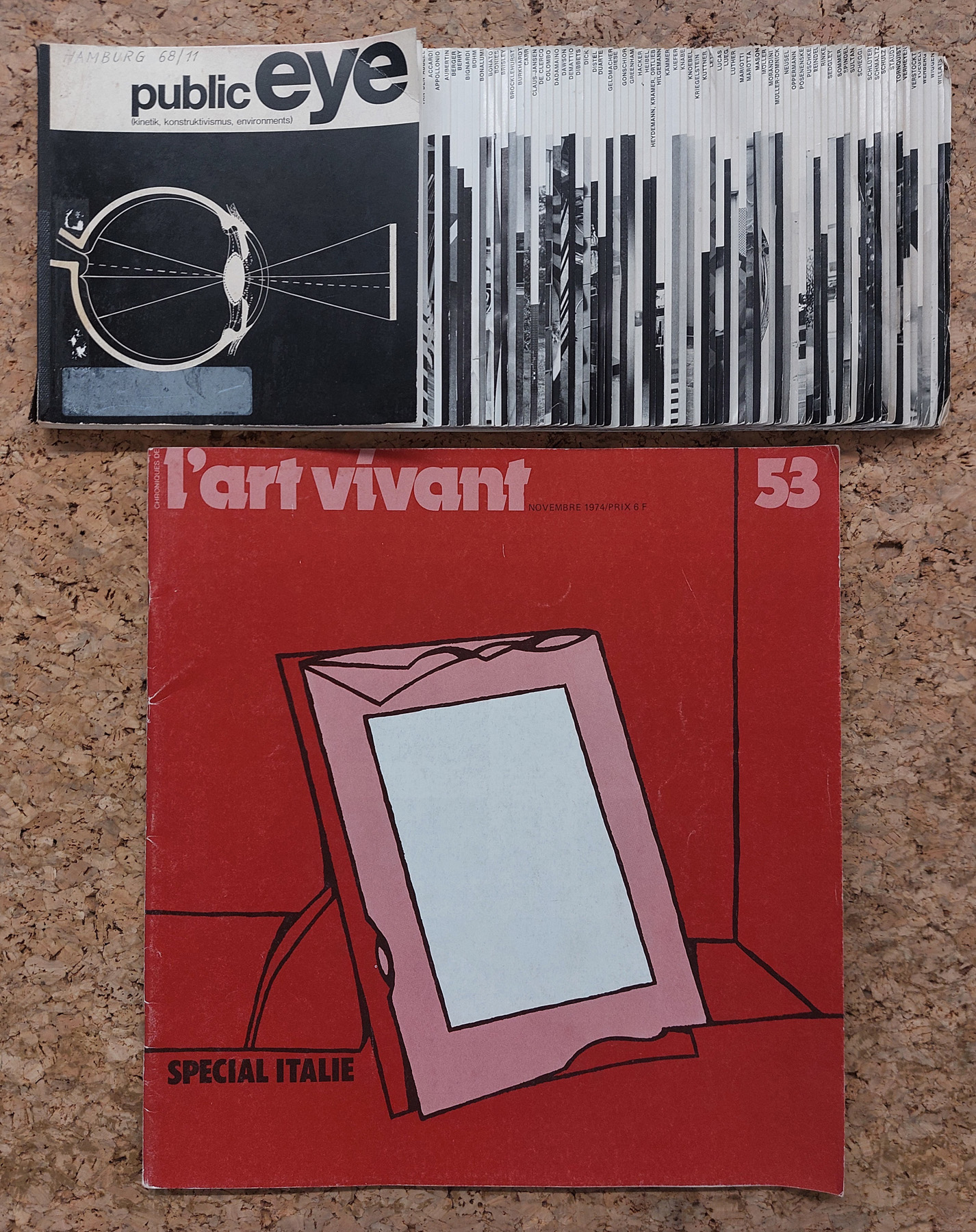 ARTE ITALIANA DEL DOPOGUERRA - L'art vivant. Special Italie, 1974