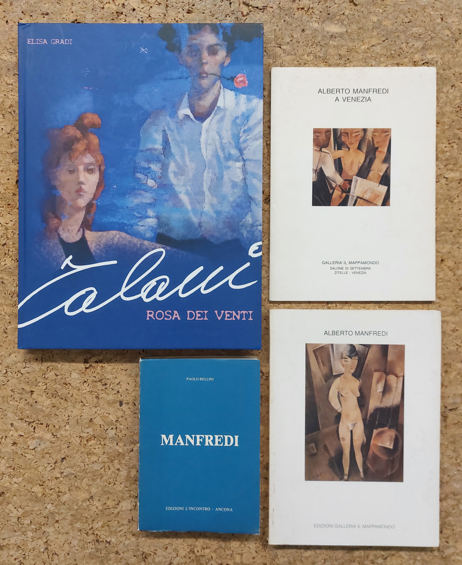 ALBERTO MANFREDI E GIAMPAOLO TALANI - Lotto unico di 4 cataloghi