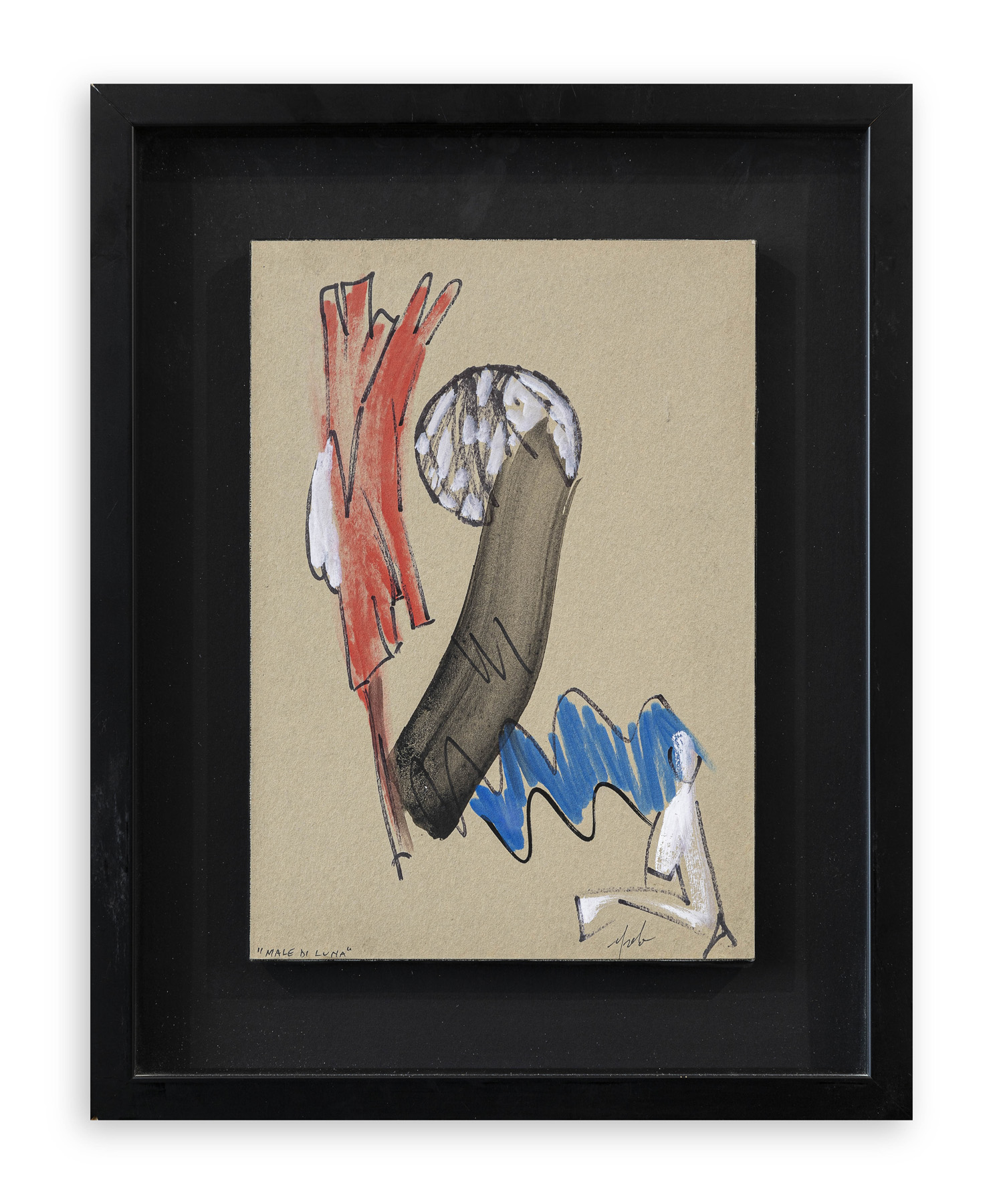SERGIO DANGELO (1932-2022) - Male di luna