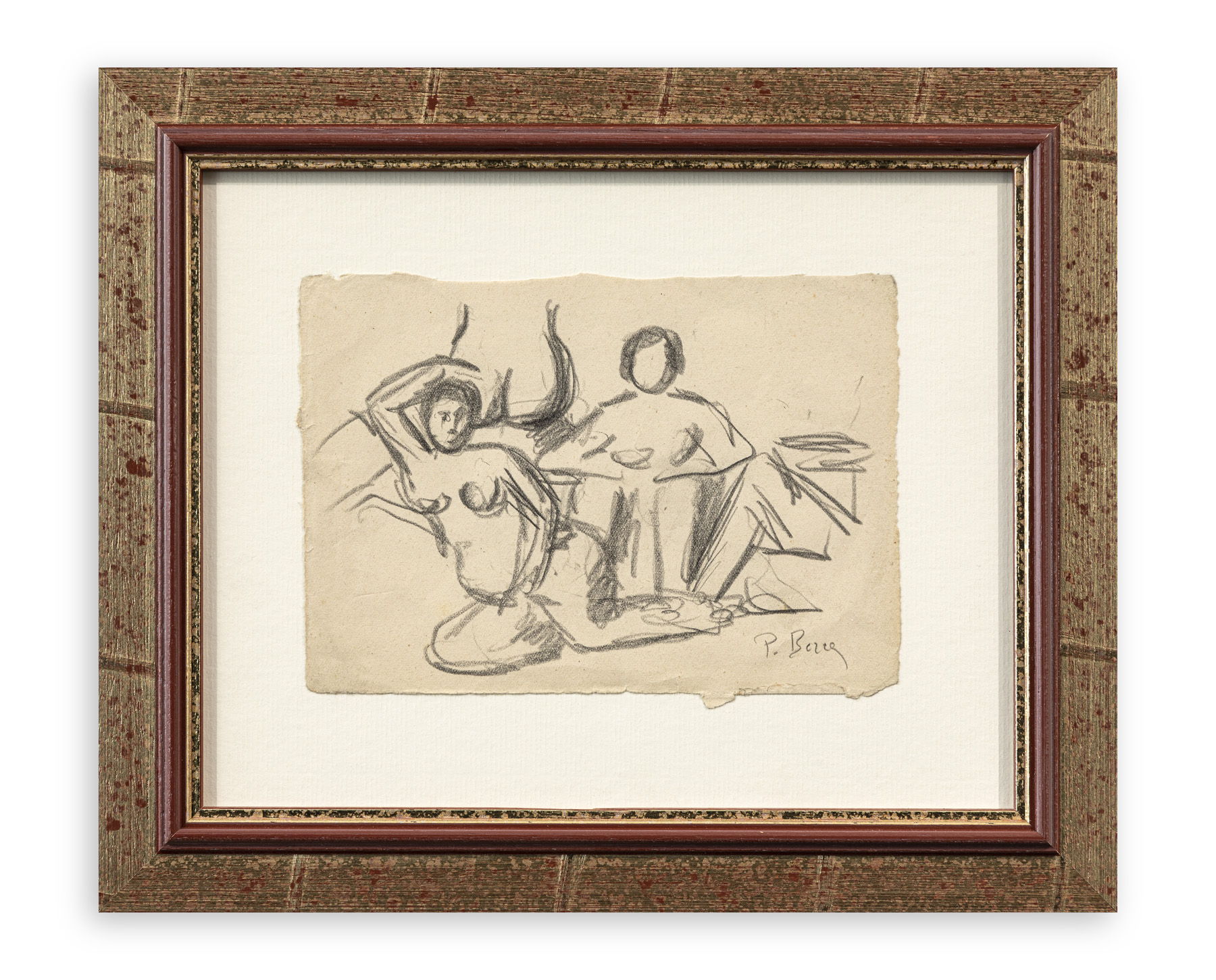 POMPEO BORRA (1898-1973) - Senza Titolo, 1938 circa