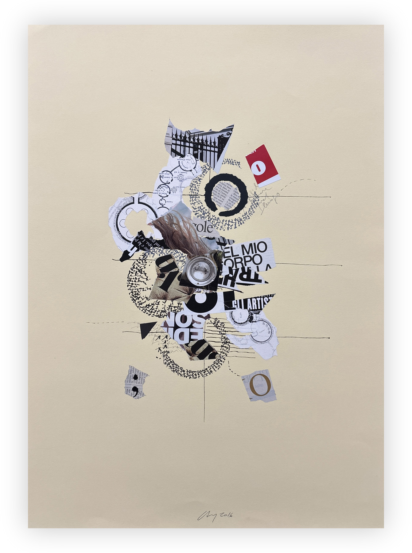 GIOVANNI FONTANA (1946) - Tholos 3, 2016