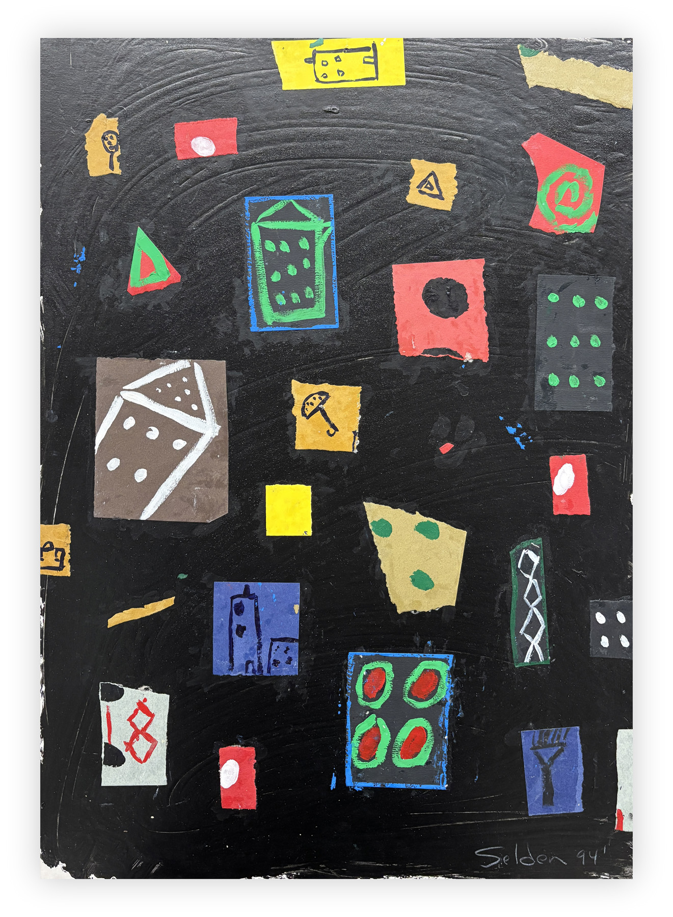 ROGER SELDEN (1945) - Black rain, 1994