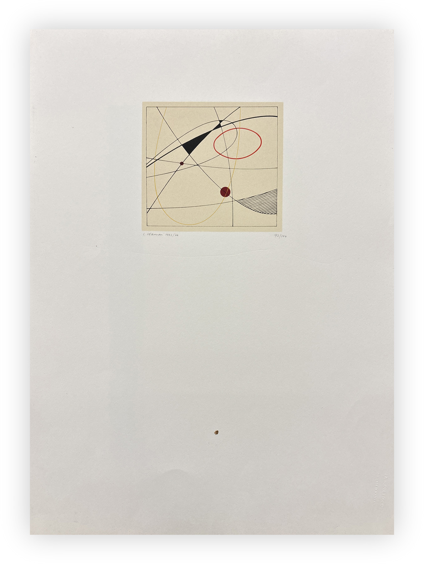 LUIGI VERONESI (1908-1998) - Senza Titolo, 1943-1976