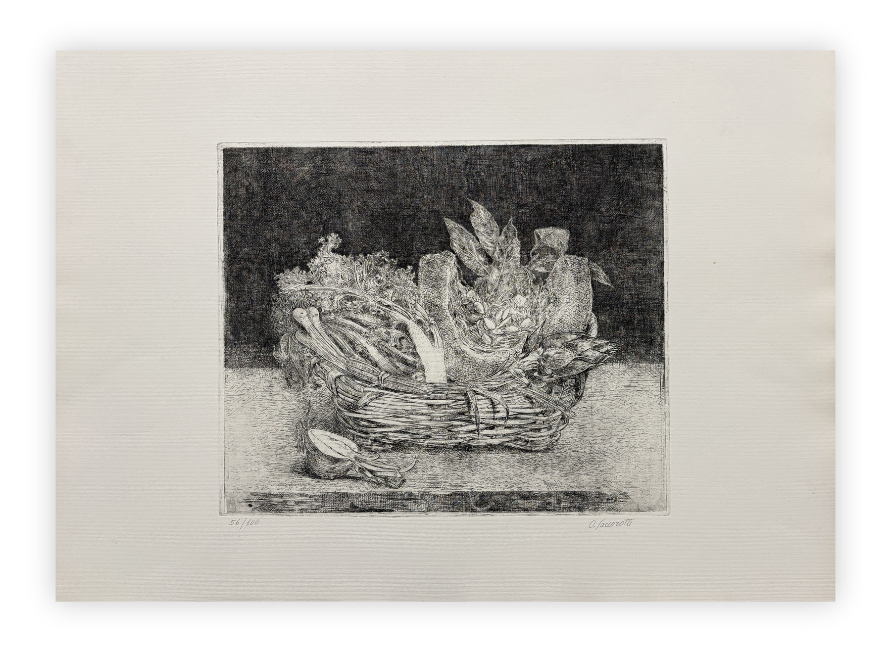OSCAR SACCOROTTI (1898-1986) - Senza Titolo, 1978