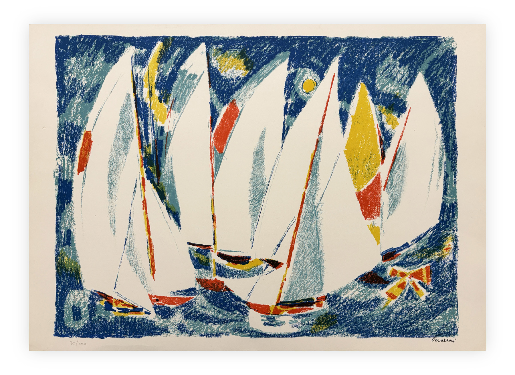 ENRICO PAULUCCI (1901-1999) - Senza Titolo