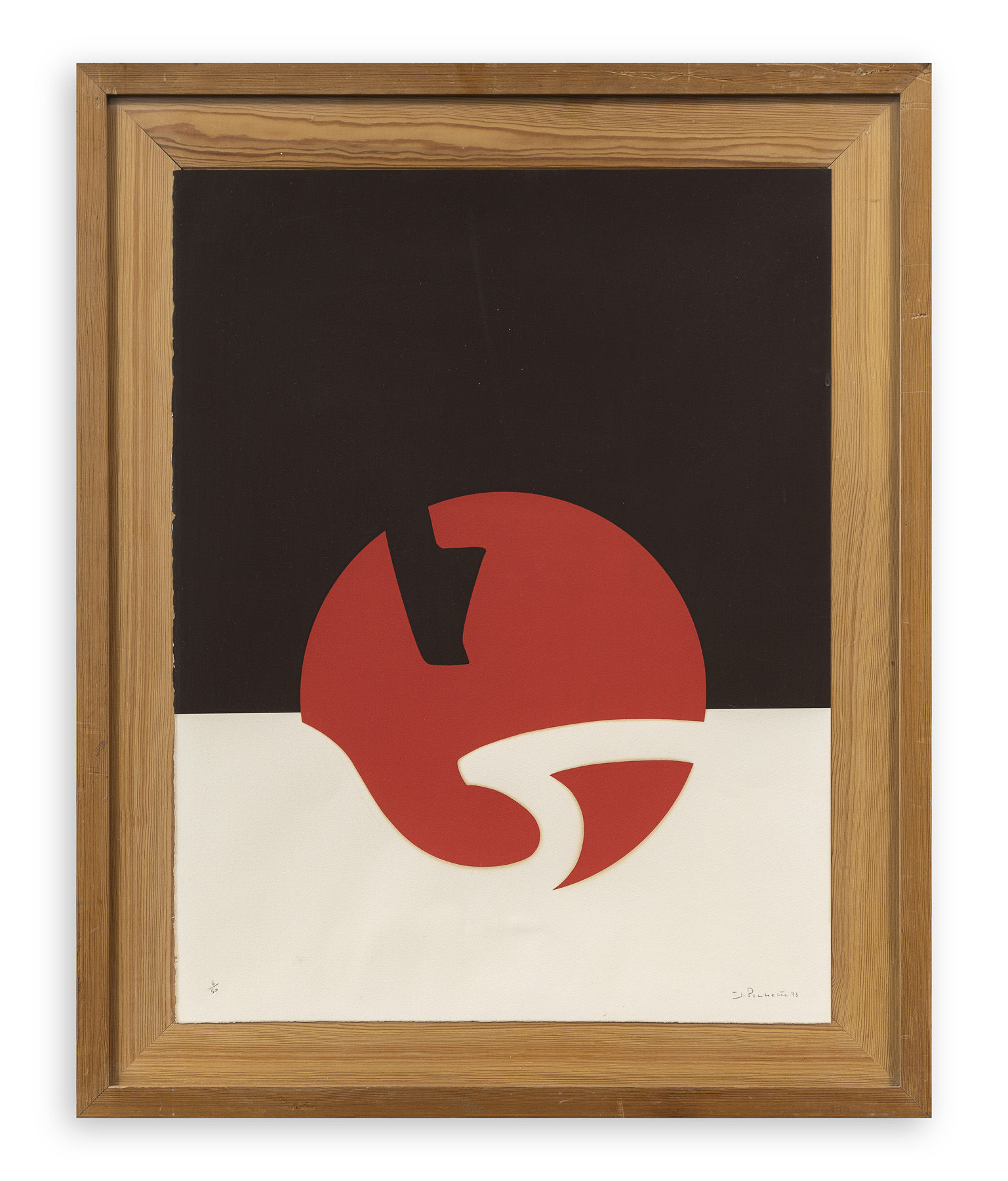 JAMES PICHETTE (1920-1996) - Composizione, 1973