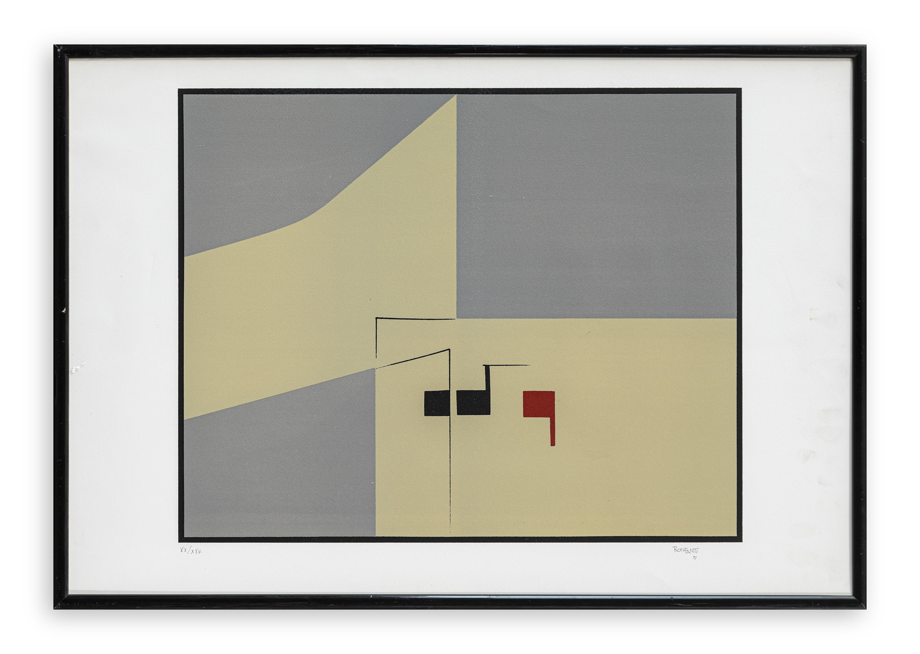 ARTURO BONFANTI (1905-1978) - Senza Titolo, 1977