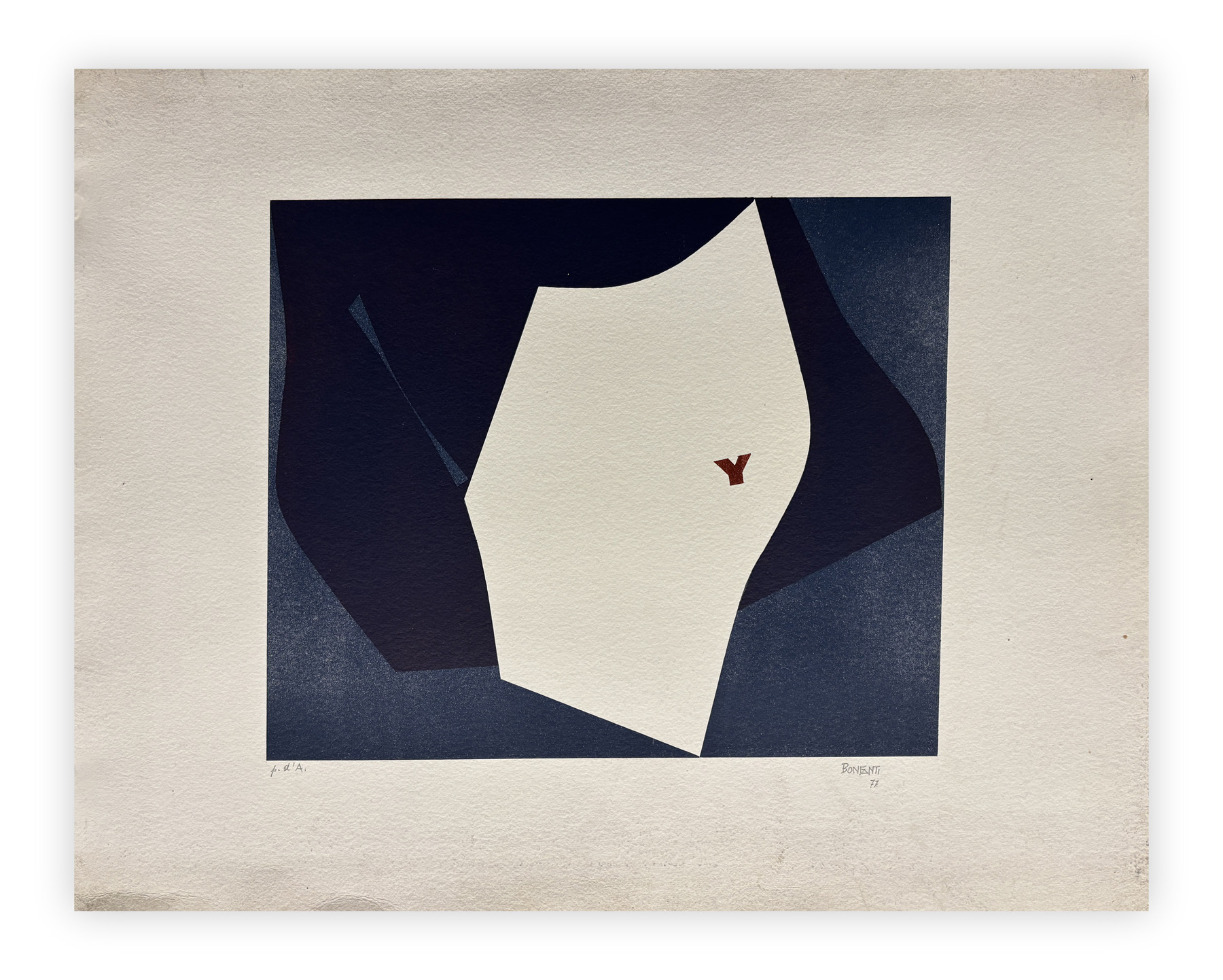 ARTURO BONFANTI (1905-1978) - Senza Titolo, 1977