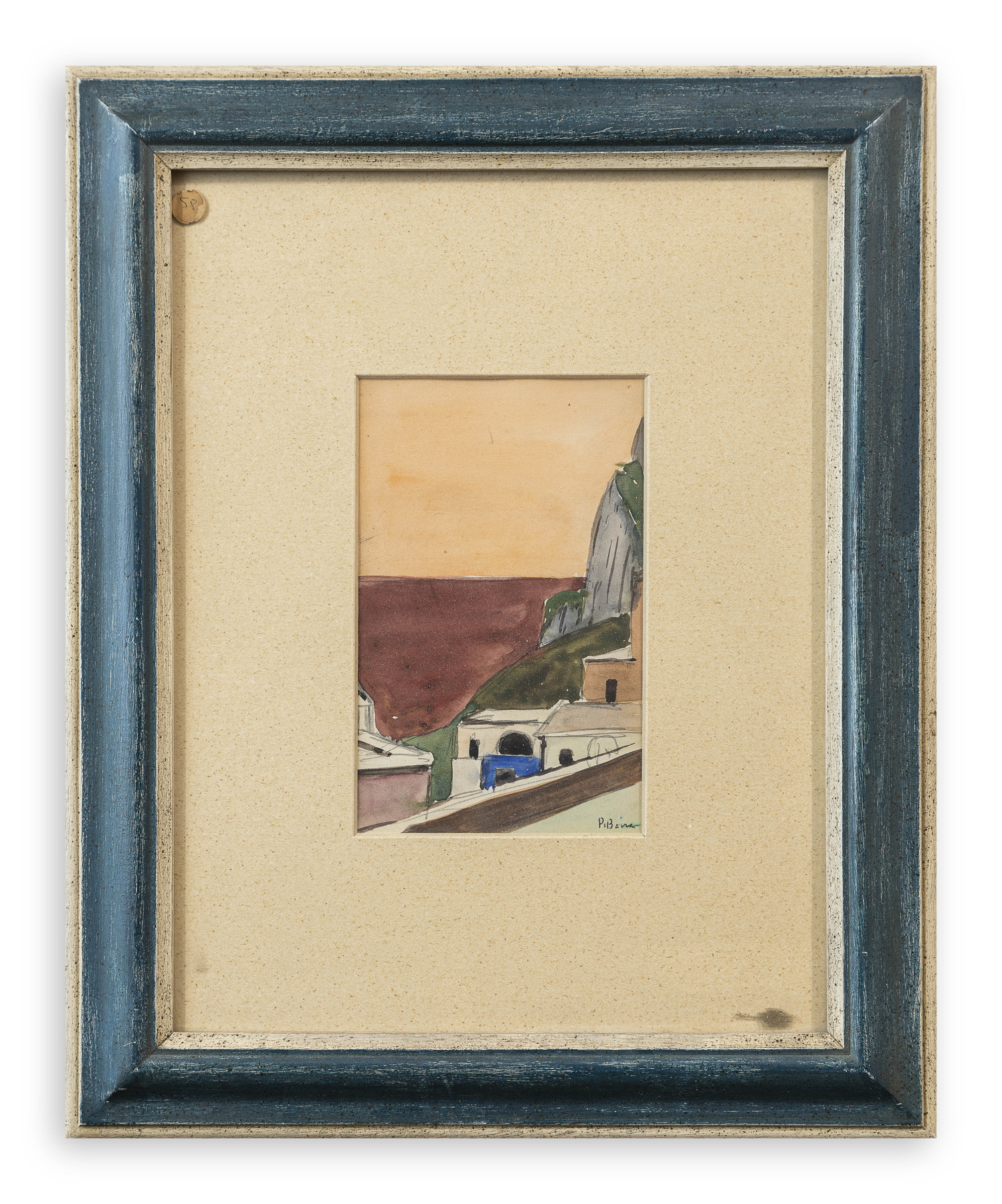 POMPEO BORRA (1898-1973) - Senza Titolo