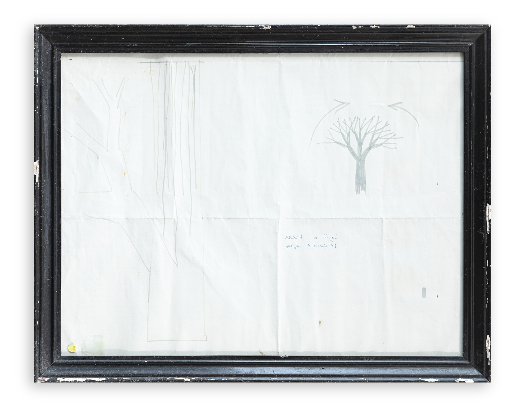 BRUNO MUNARI (1907-1998) - Senza Titolo, 1989