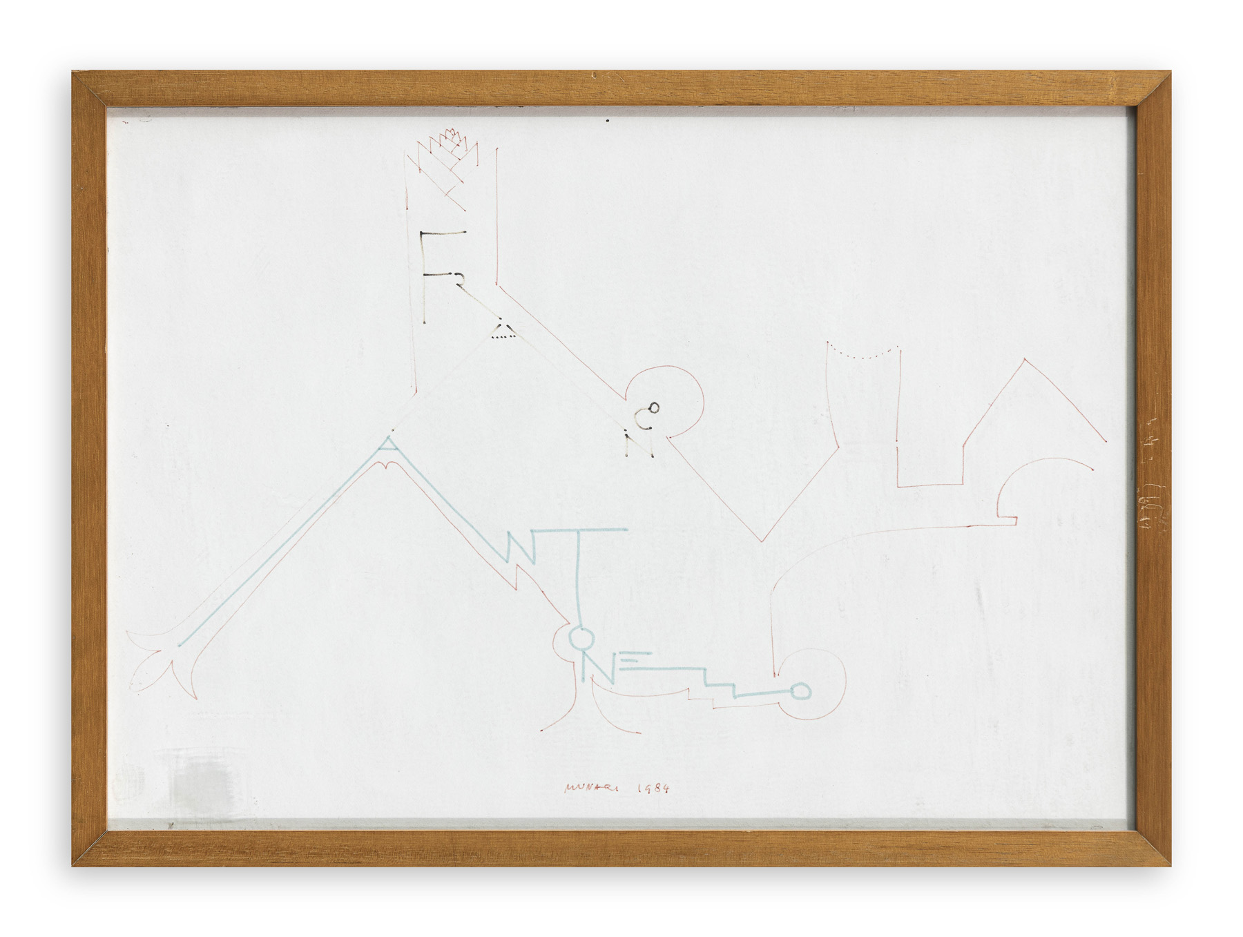BRUNO MUNARI (1907-1998) - Senza Titolo, 1984
