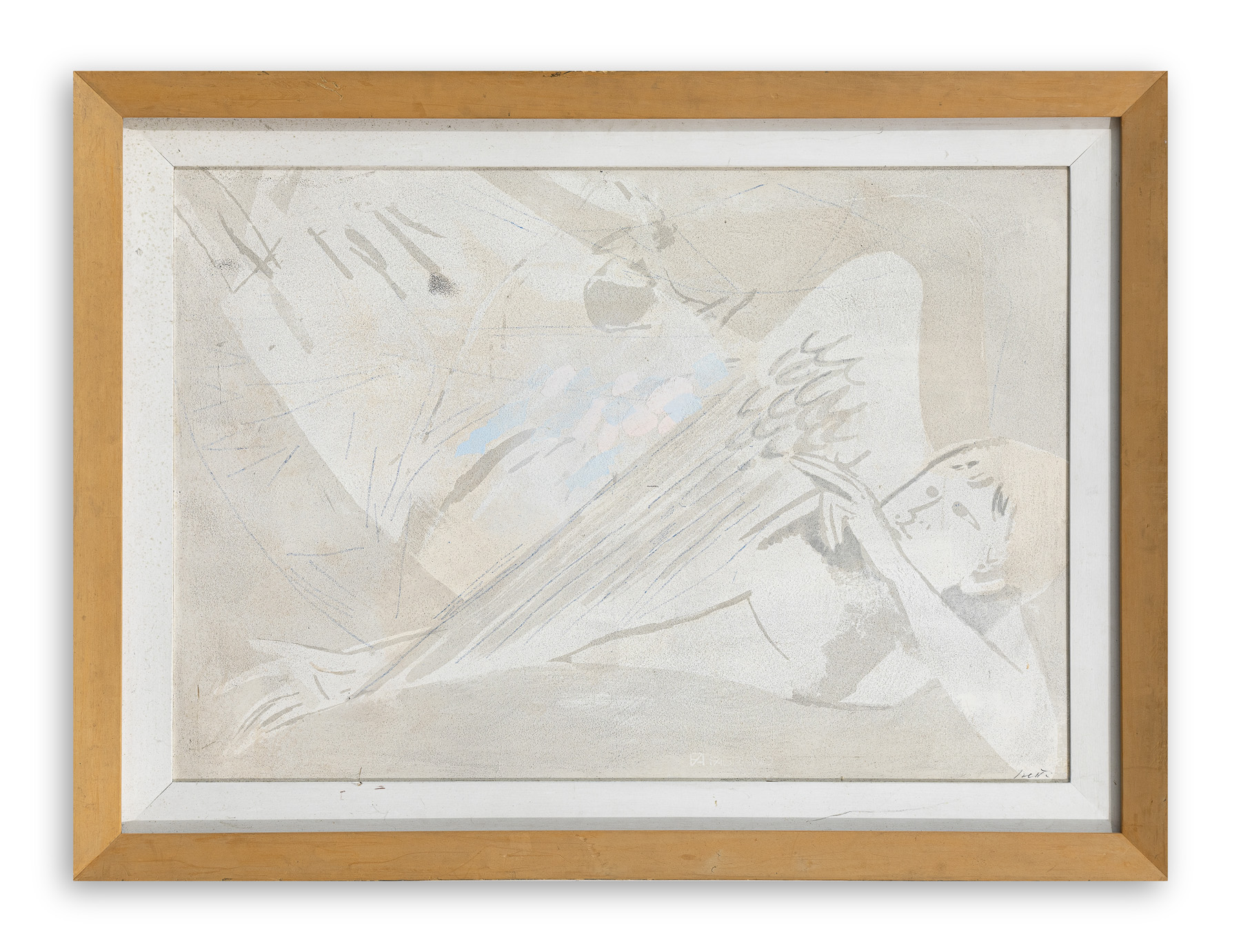 BRUNO SAETTI (1902-1984) - L'angelo, 1982