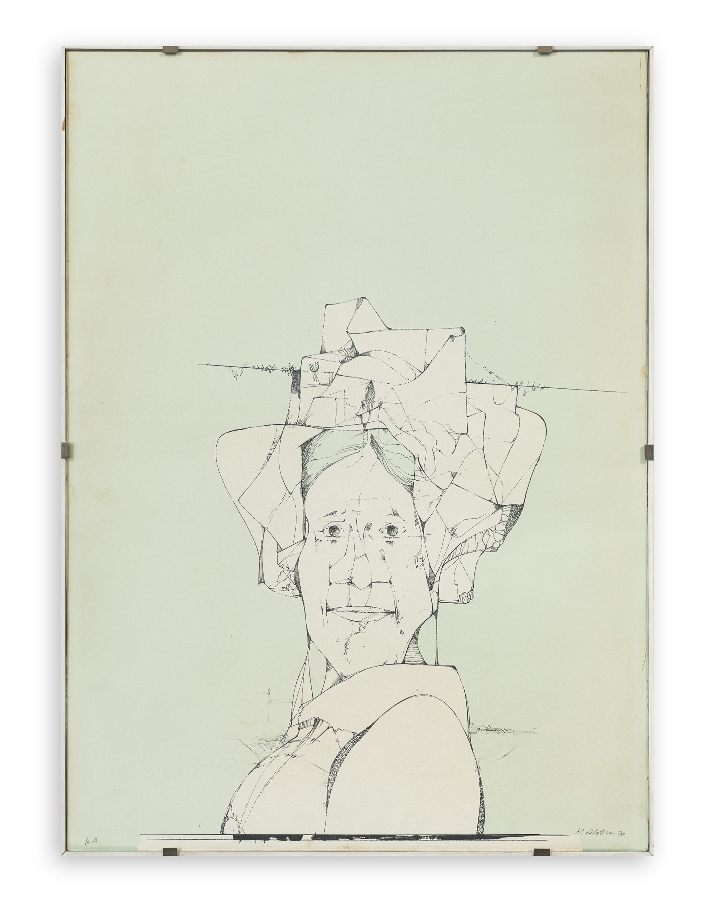 KARL PLATTNER (1919-1986) - L'acconciatura, 1970