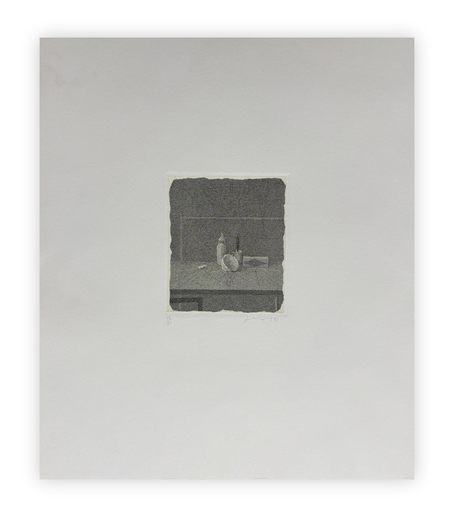 GIANFRANCO FERRONI (1927-2001) - Senza Titolo, 1993