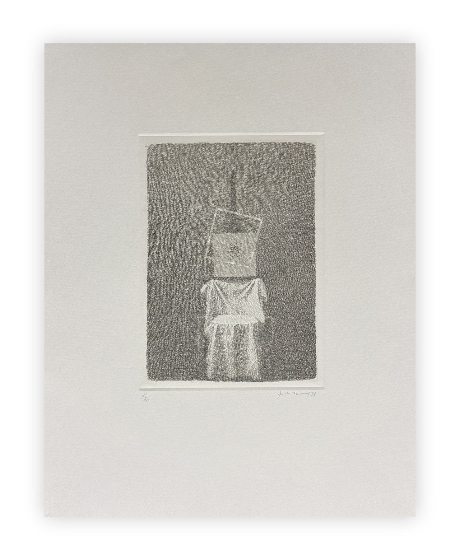 GIANFRANCO FERRONI (1927-2001) - Senza Titolo, 1993
