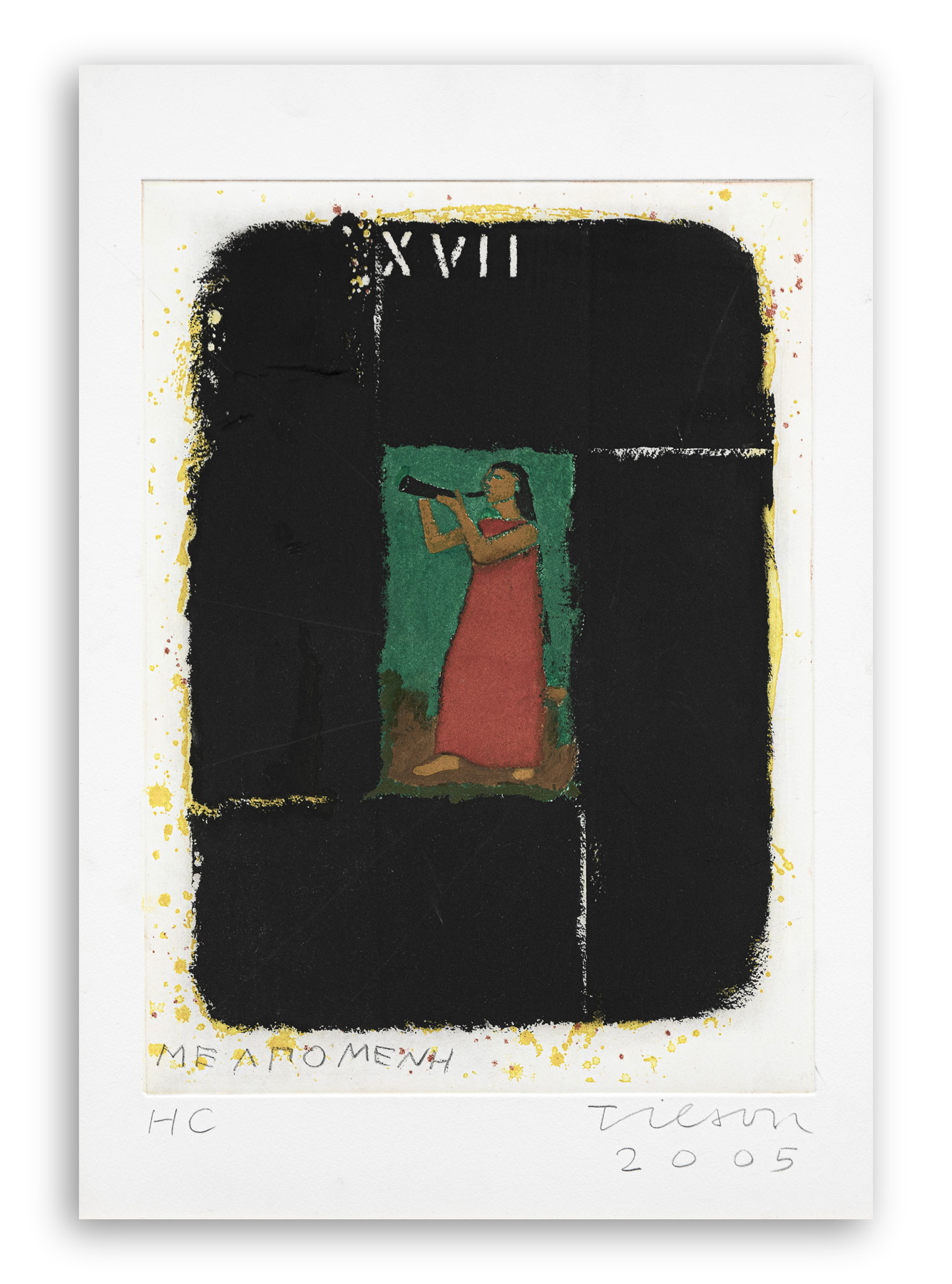 JOE TILSON (1928-2023) - Melpomene, 2005