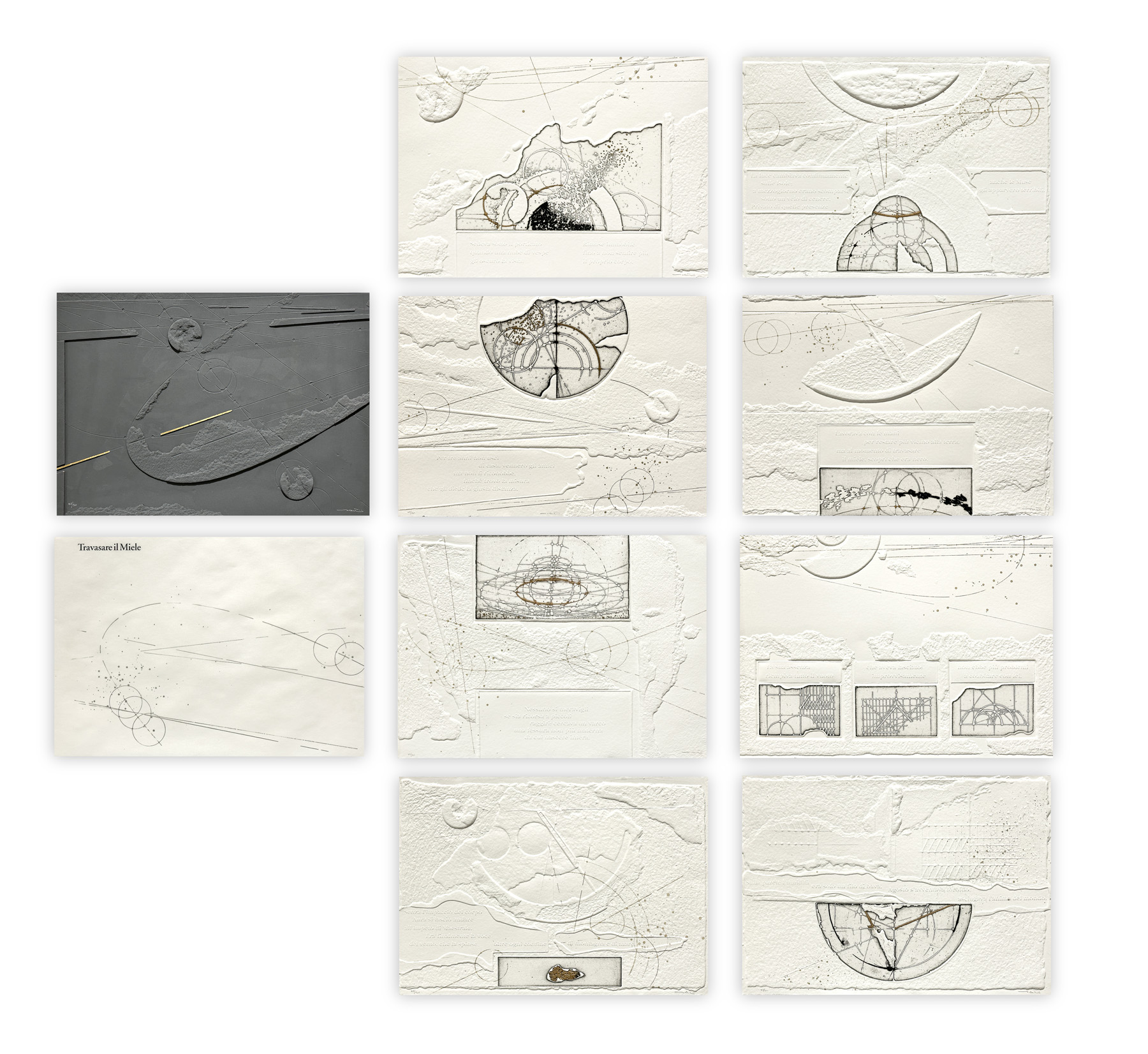 WALTER VALENTINI (1928-2022) - Traversare il Miele, 1995
