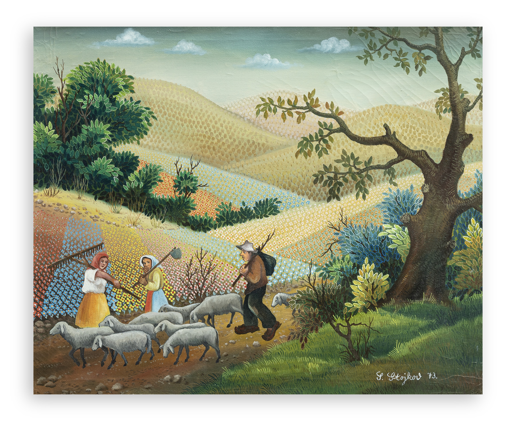 SAVA STOJKOV (1925-2014)  - Senza Titolo, 1973