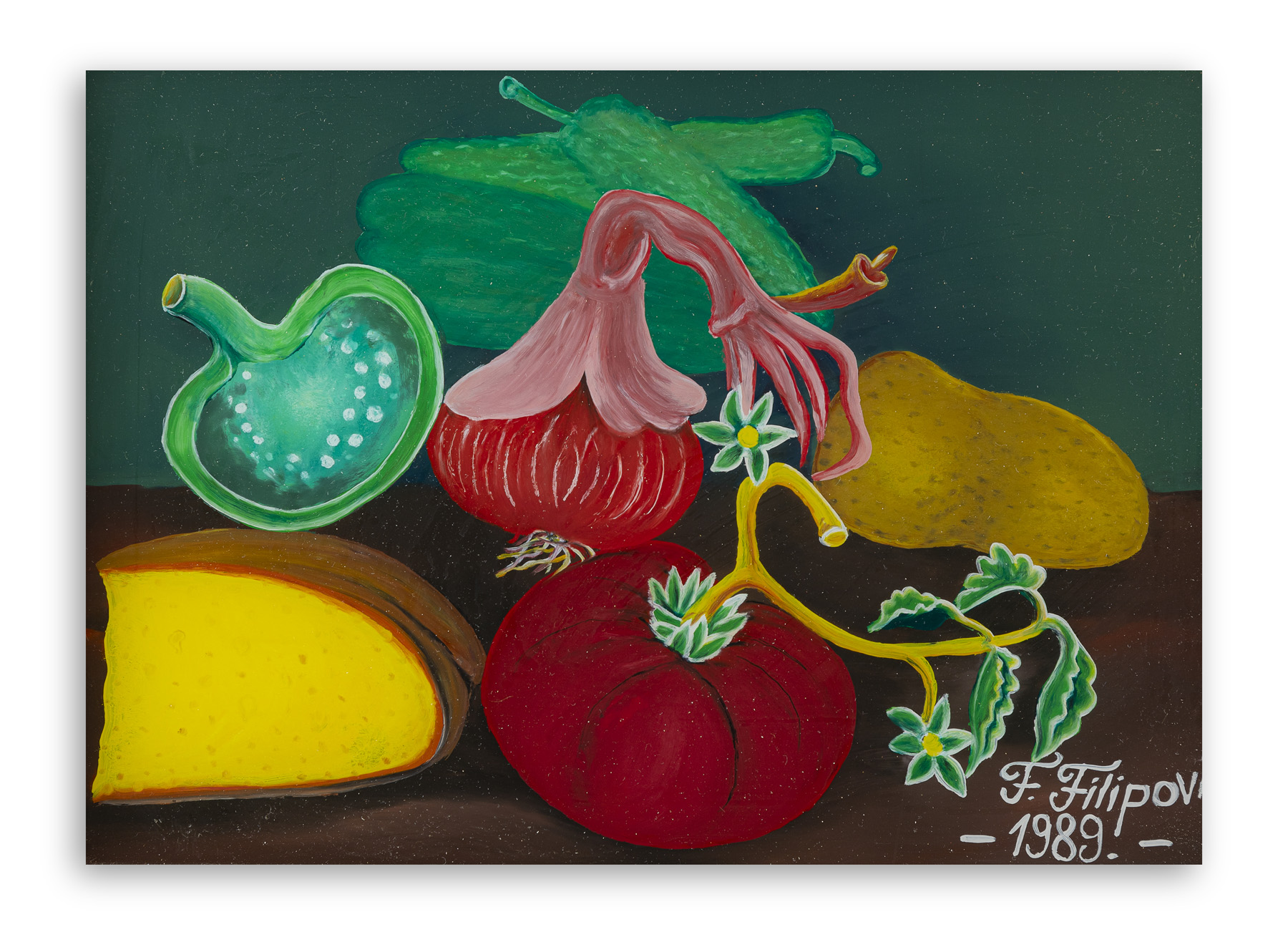FRANJO FILIPOVIC (1930-2009) - Senza Titolo, 1989