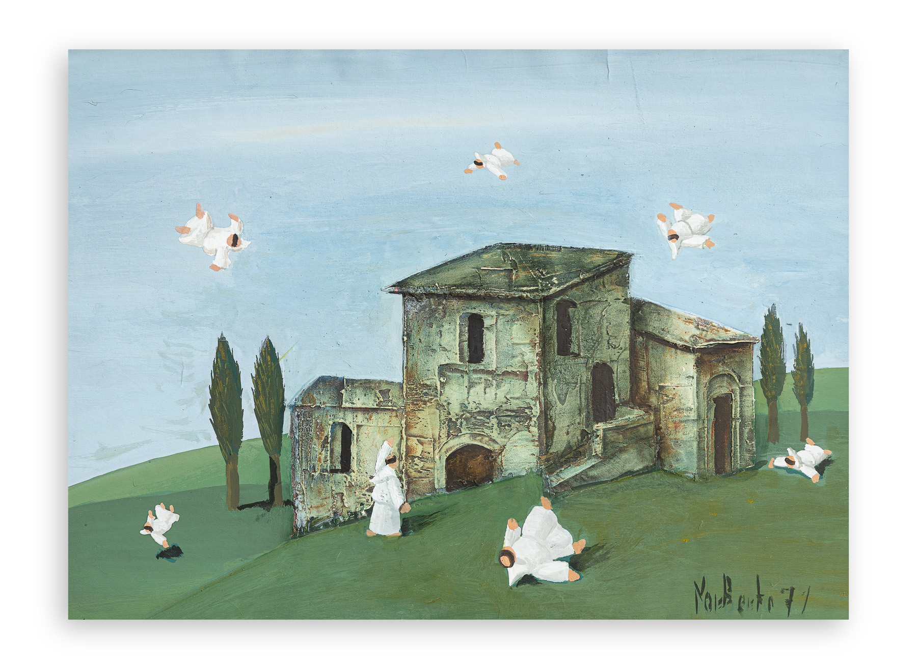 NORBERTO PROIETTI (1927-2009) - Senza Titolo, 1971