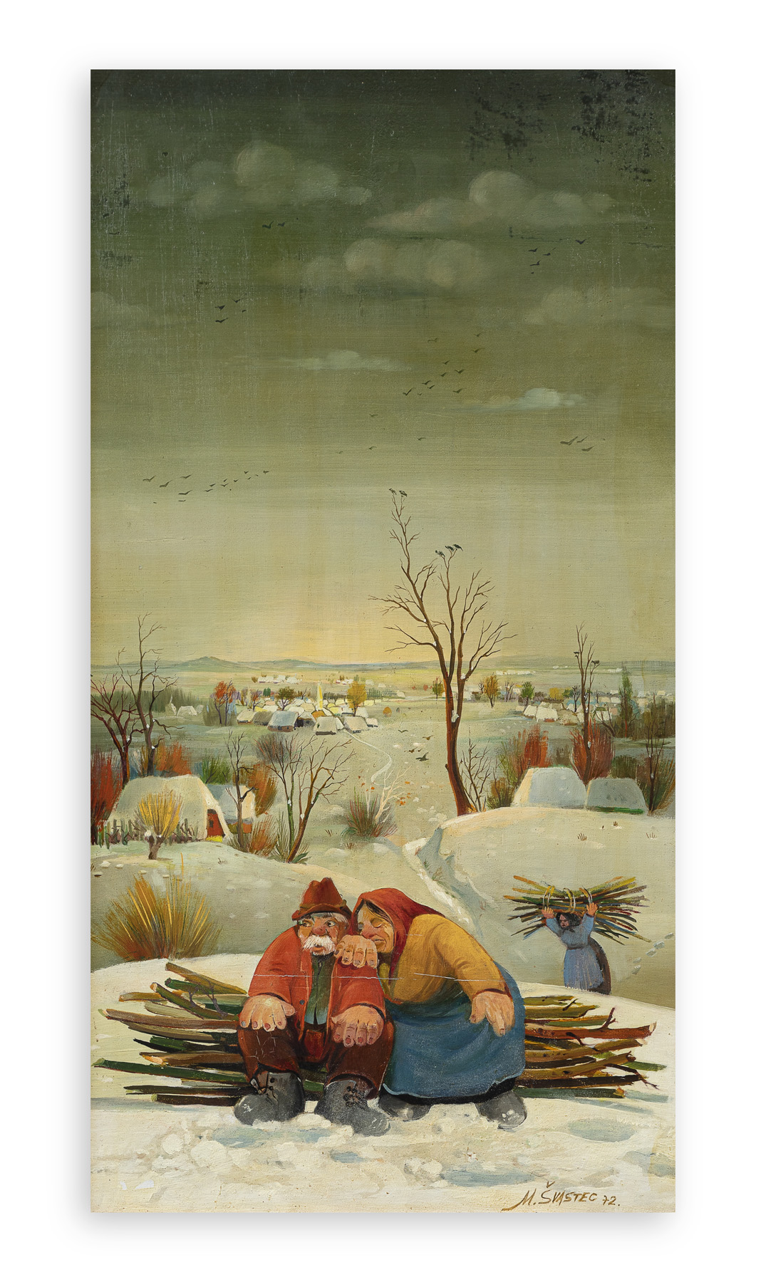MILOVAN SVASTEC (1922) - Senza Titolo, 1972