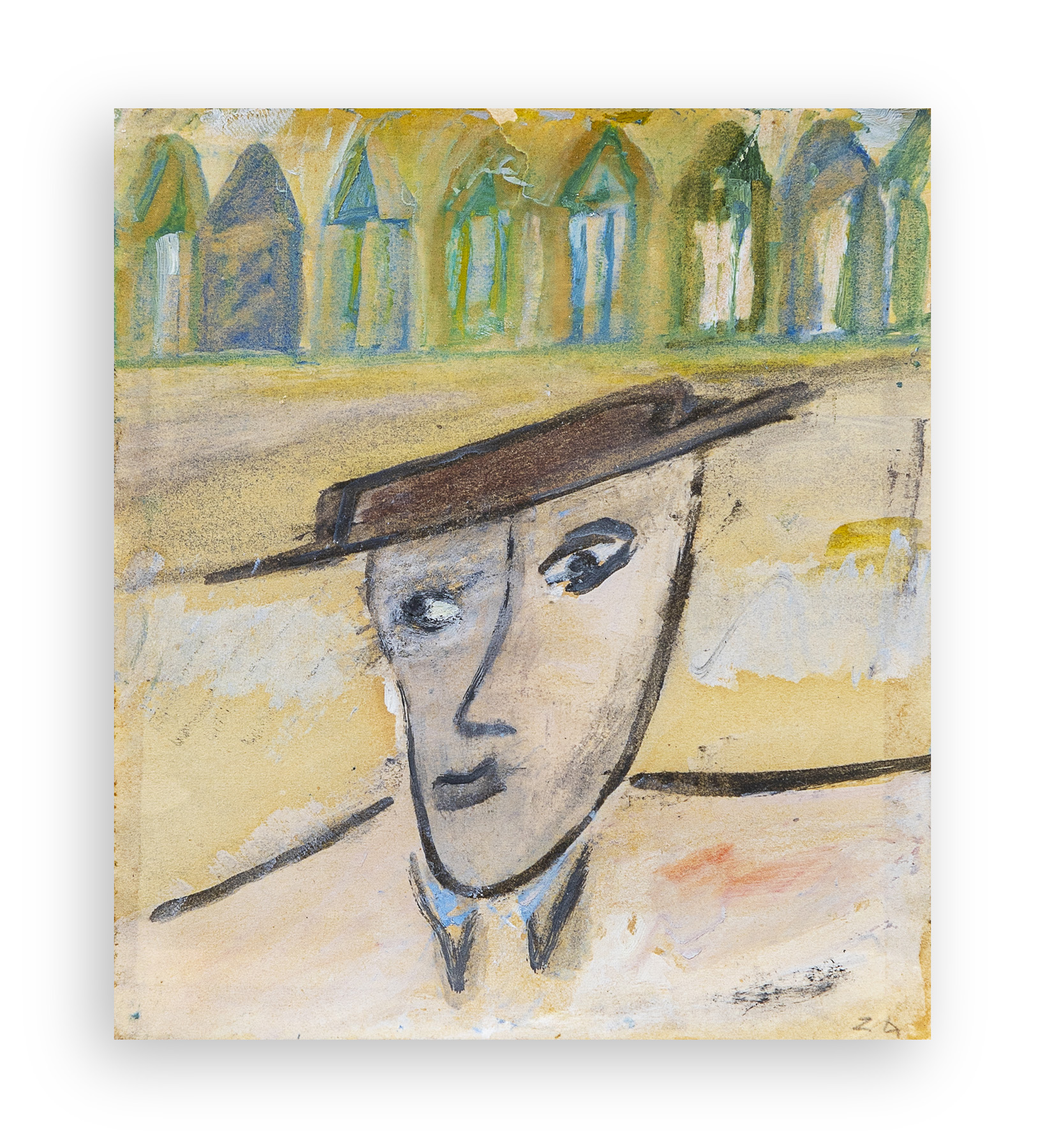 CESARE ZAVATTINI (1902-1989) - Senza Titolo