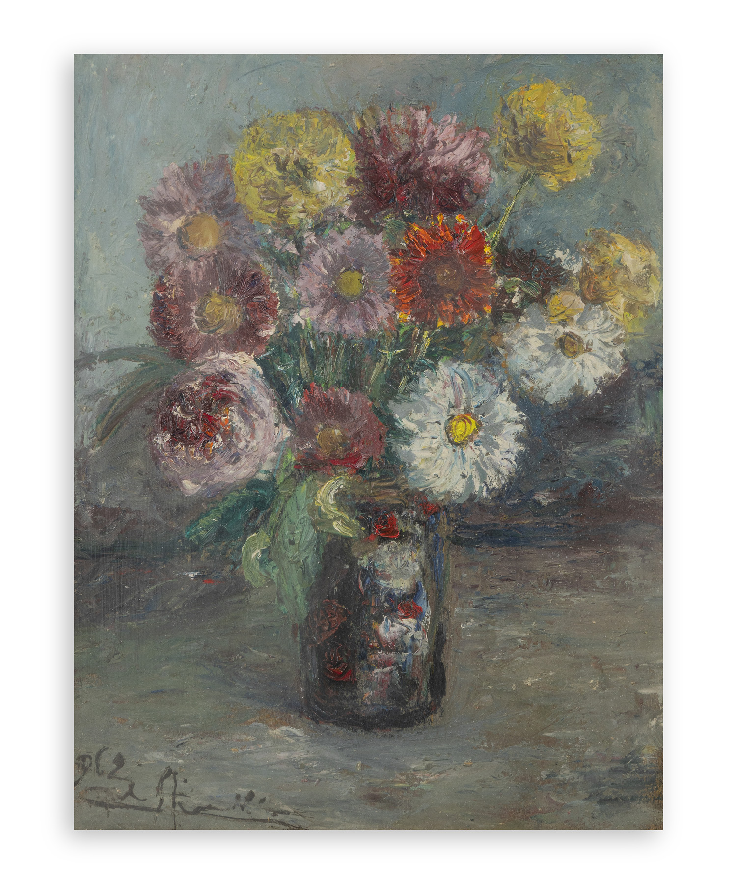 CARLO AIMETTI (1901-1980) - Fiori, 1962